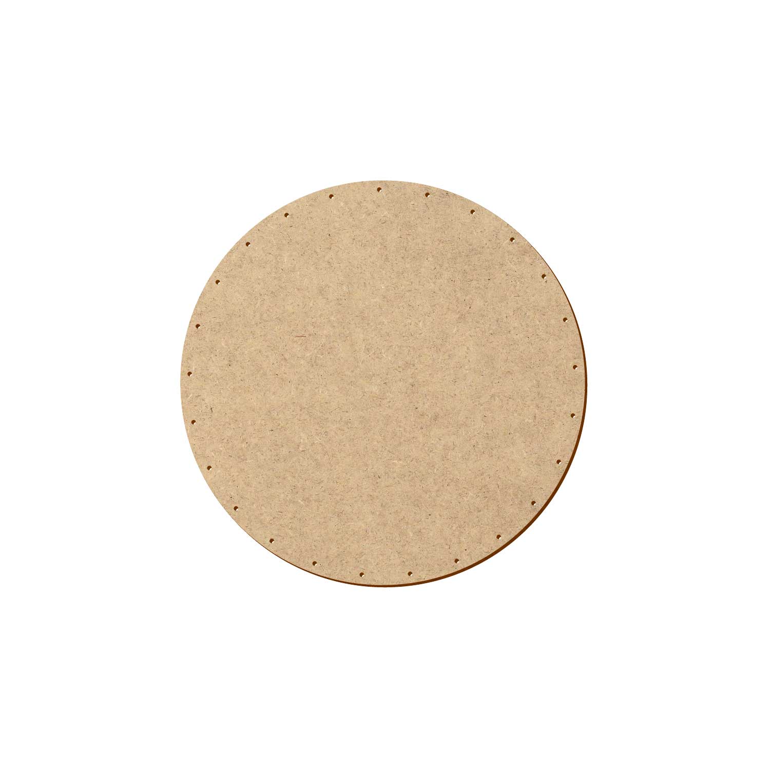 MDF Korbboden rund 19cm Durchmesser 25 Löcher