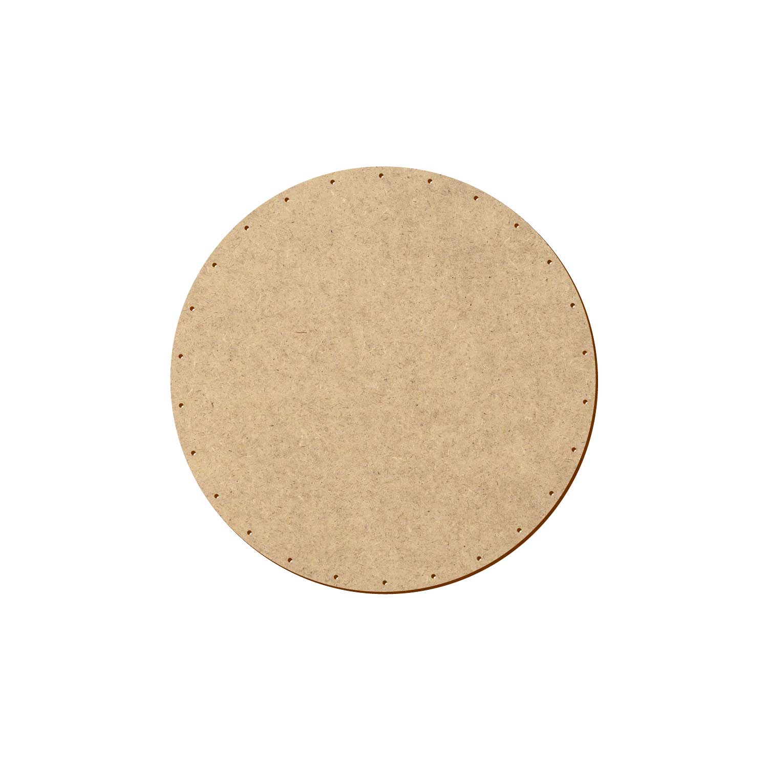 MDF Korbboden rund 20cm Durchmesser 26 Löcher