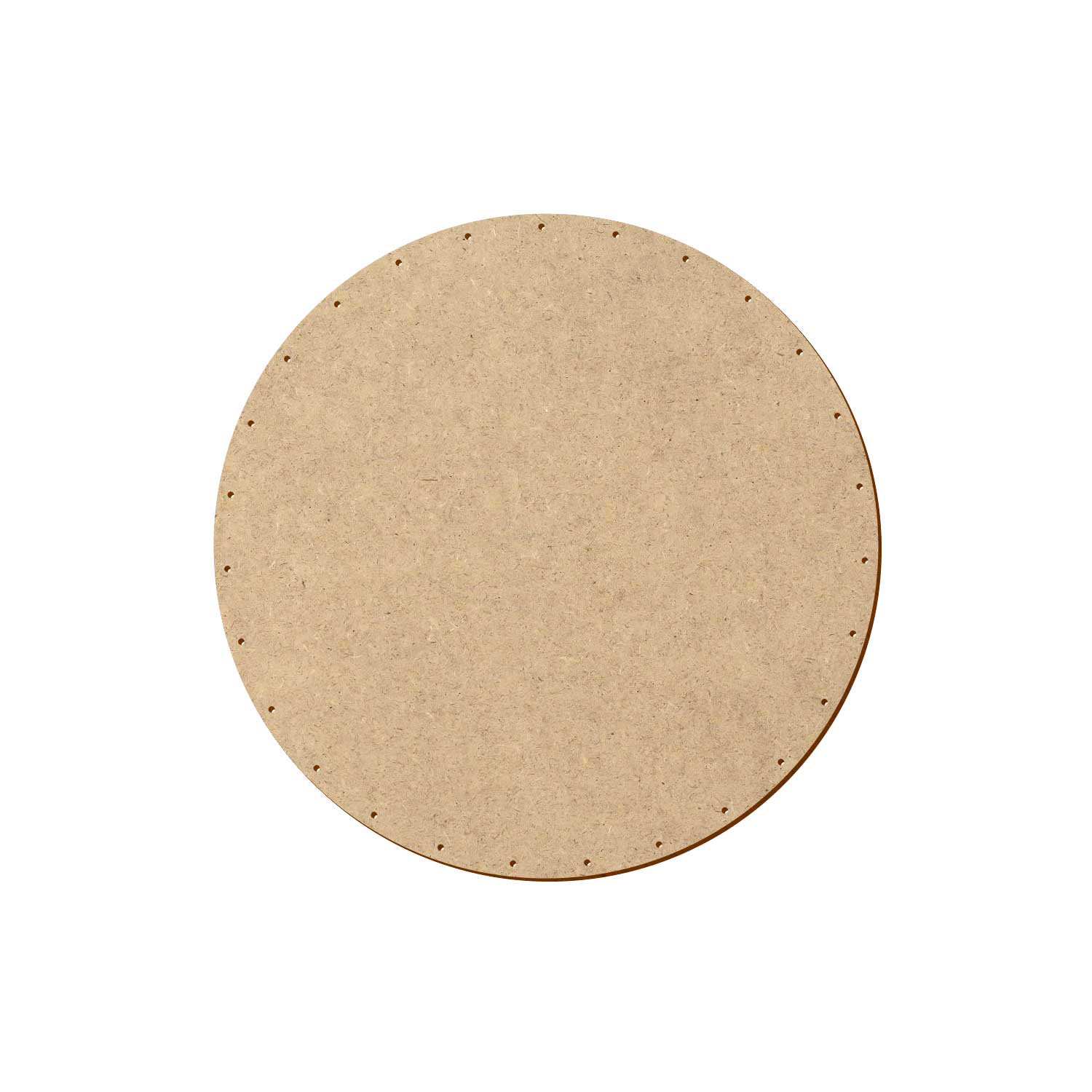 MDF Korbboden rund 22cm Durchmesser 27 Löcher