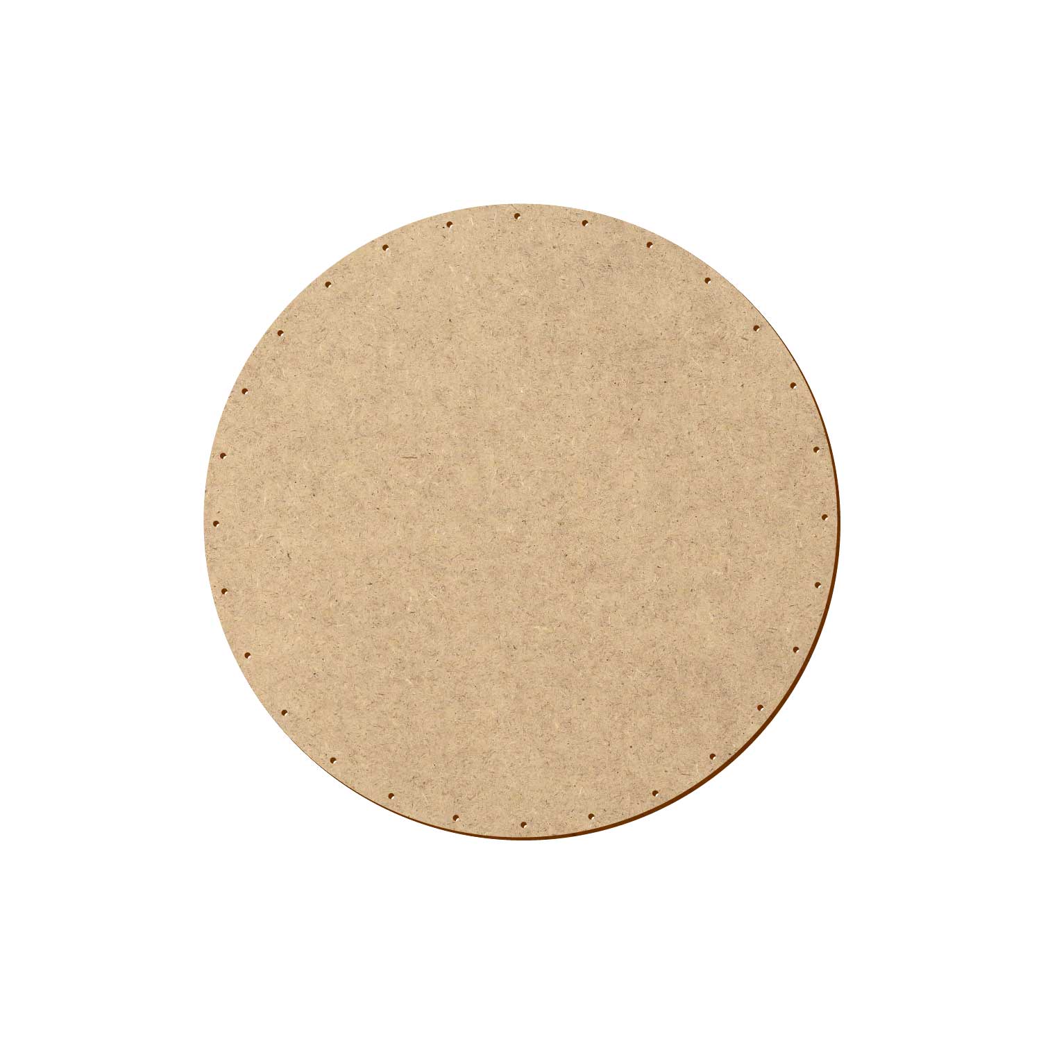 MDF Korbboden rund 22cm Durchmesser 28 Löcher