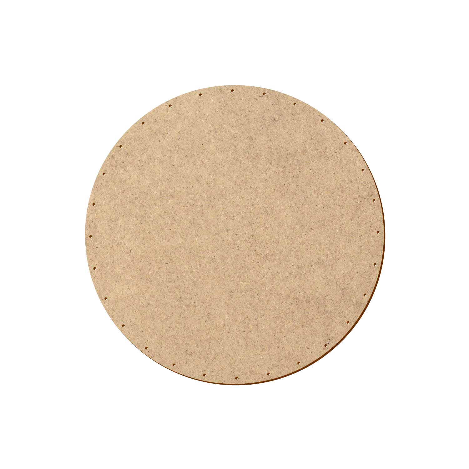 MDF Korbboden rund 23cm Durchmesser 28 Löcher