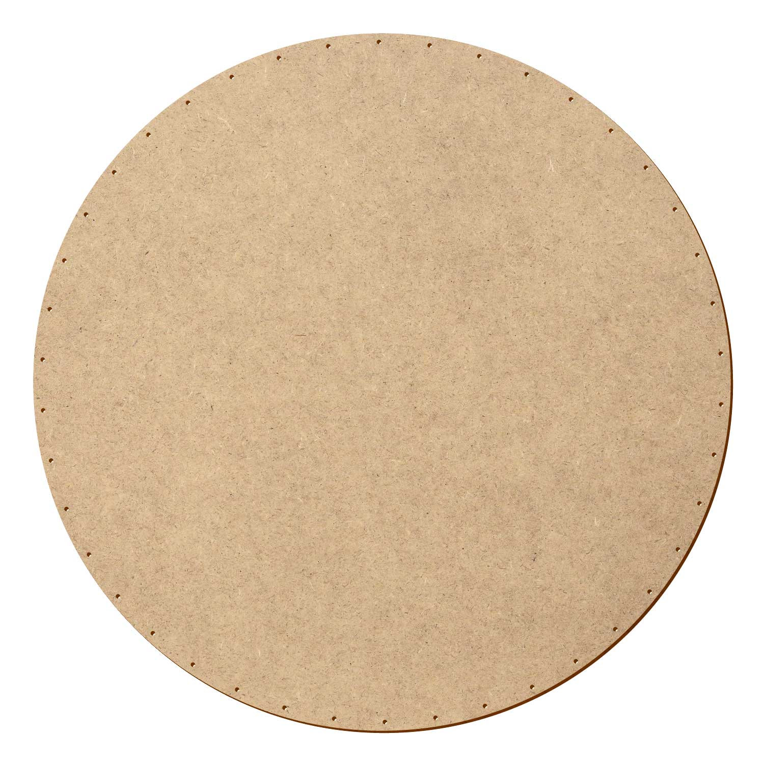 MDF Korbboden rund 33cm Durchmesser 42 Löcher