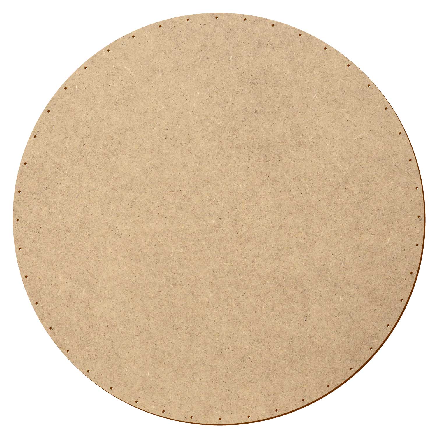 MDF Korbboden rund 34cm Durchmesser 44 Löcher