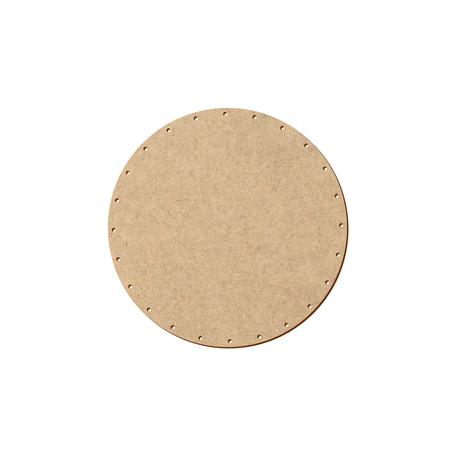 MDF Korbboden rund 19 cm Durchmesser 24 Löcher