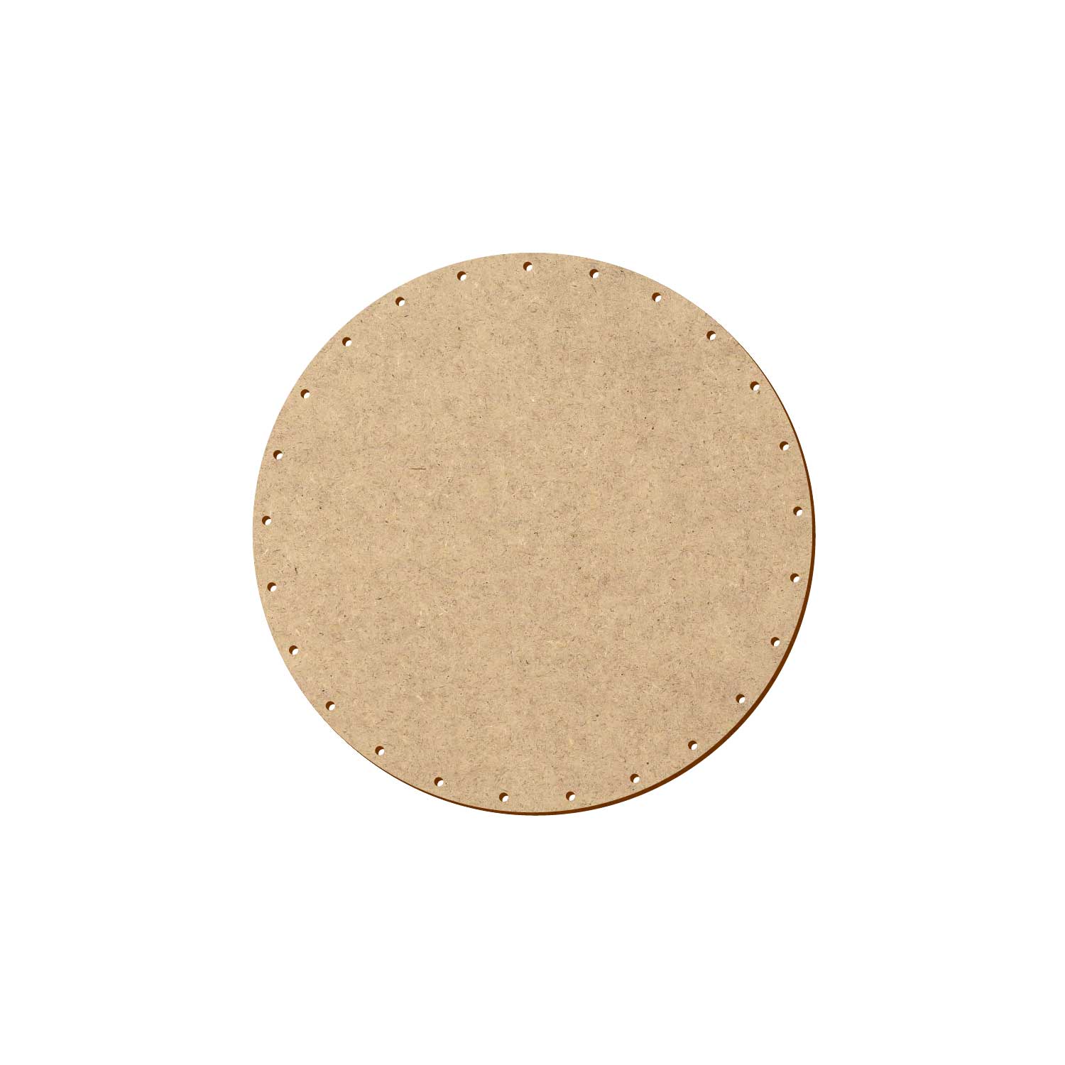 MDF Korbboden rund 19 cm Durchmesser 25 Löcher