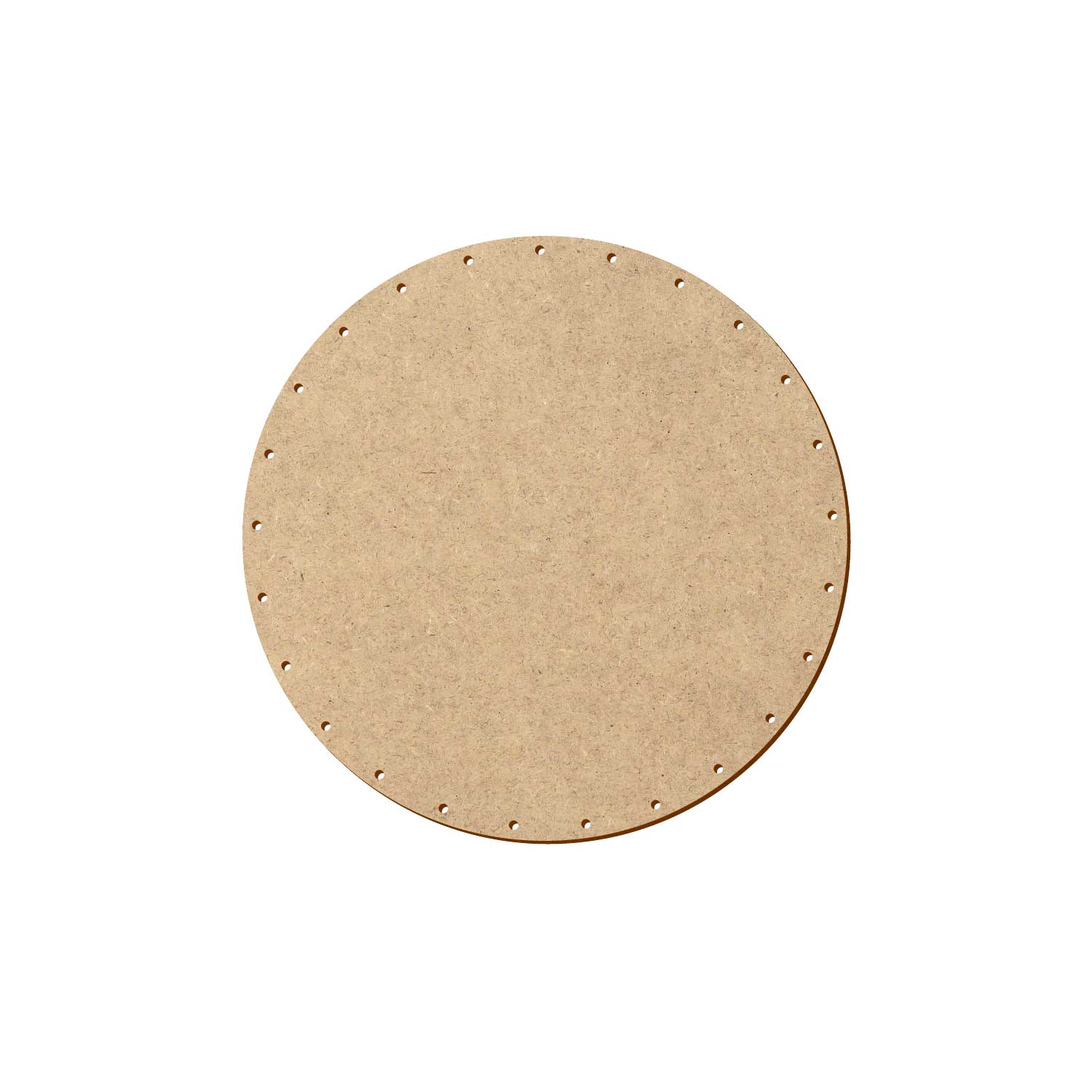 MDF Korbboden rund 20 cm Durchmesser 25 Löcher