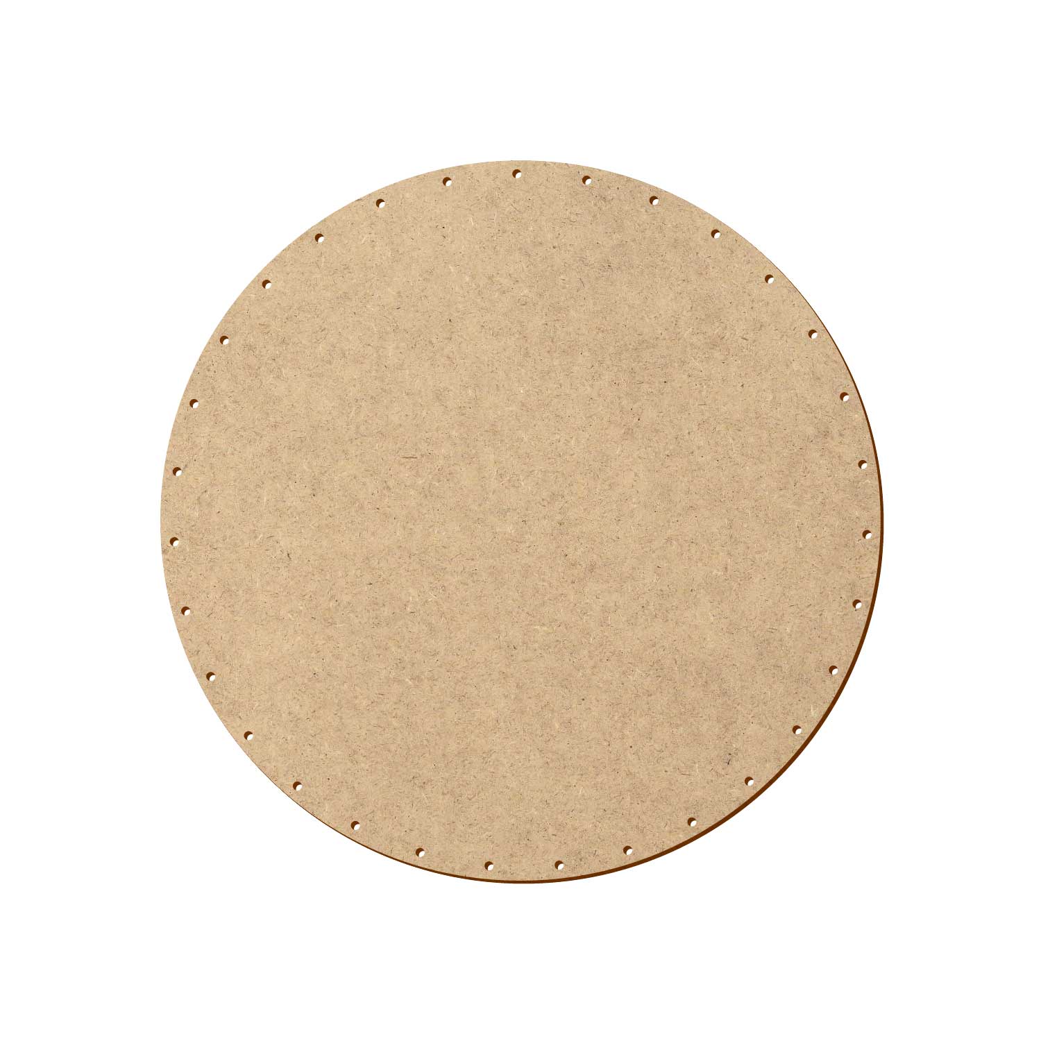 MDF Korbboden rund 25 cm Durchmesser 31 Löcher
