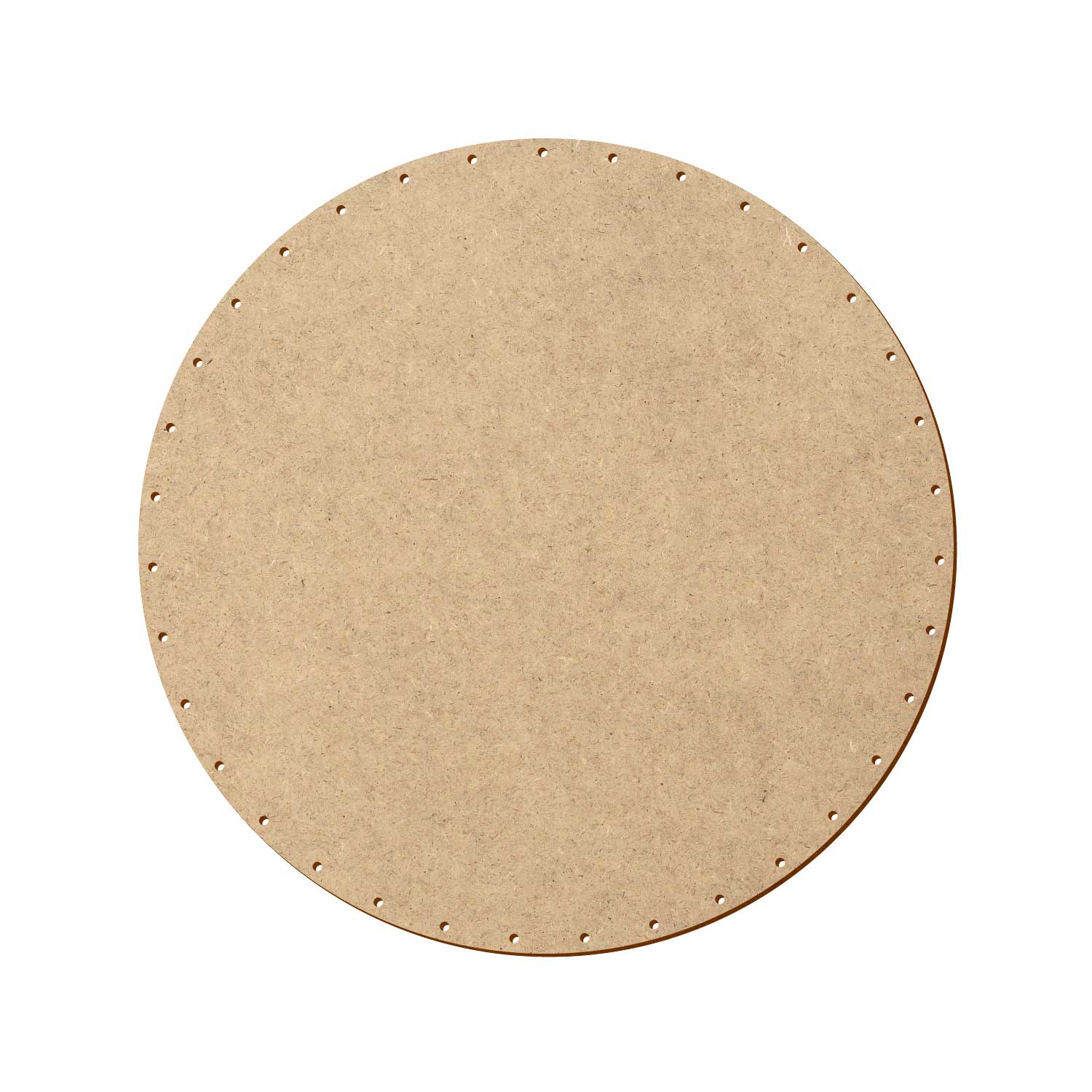 MDF Korbboden rund 27 cm Durchmesser 35 Löcher