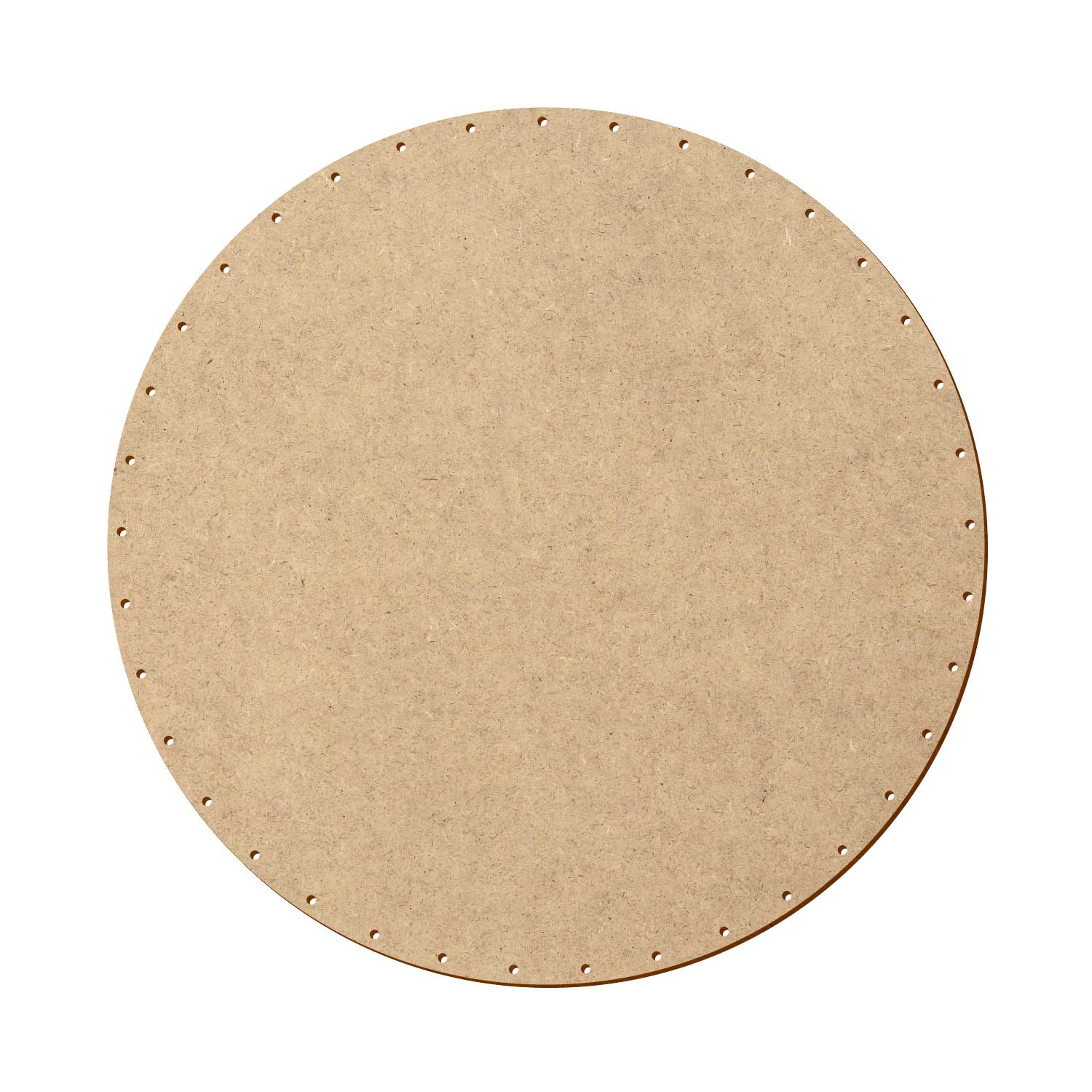 MDF Korbboden rund 30 cm Durchmesser 37 Löcher
