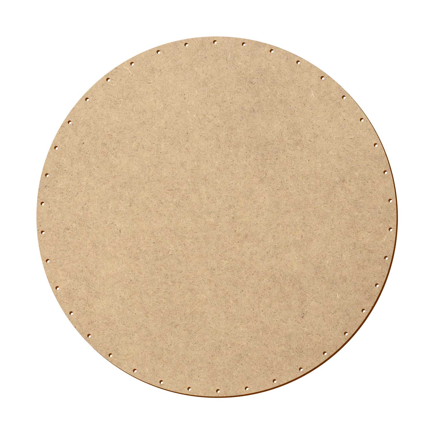 MDF Korbboden rund 30 cm Durchmesser 38 Löcher