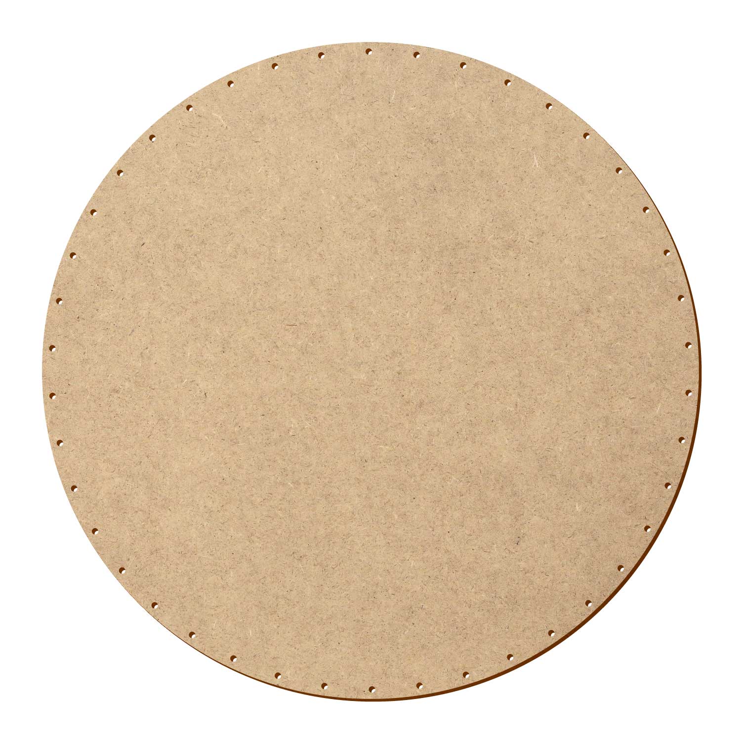 MDF Korbboden rund 32 cm Durchmesser 42 Löcher