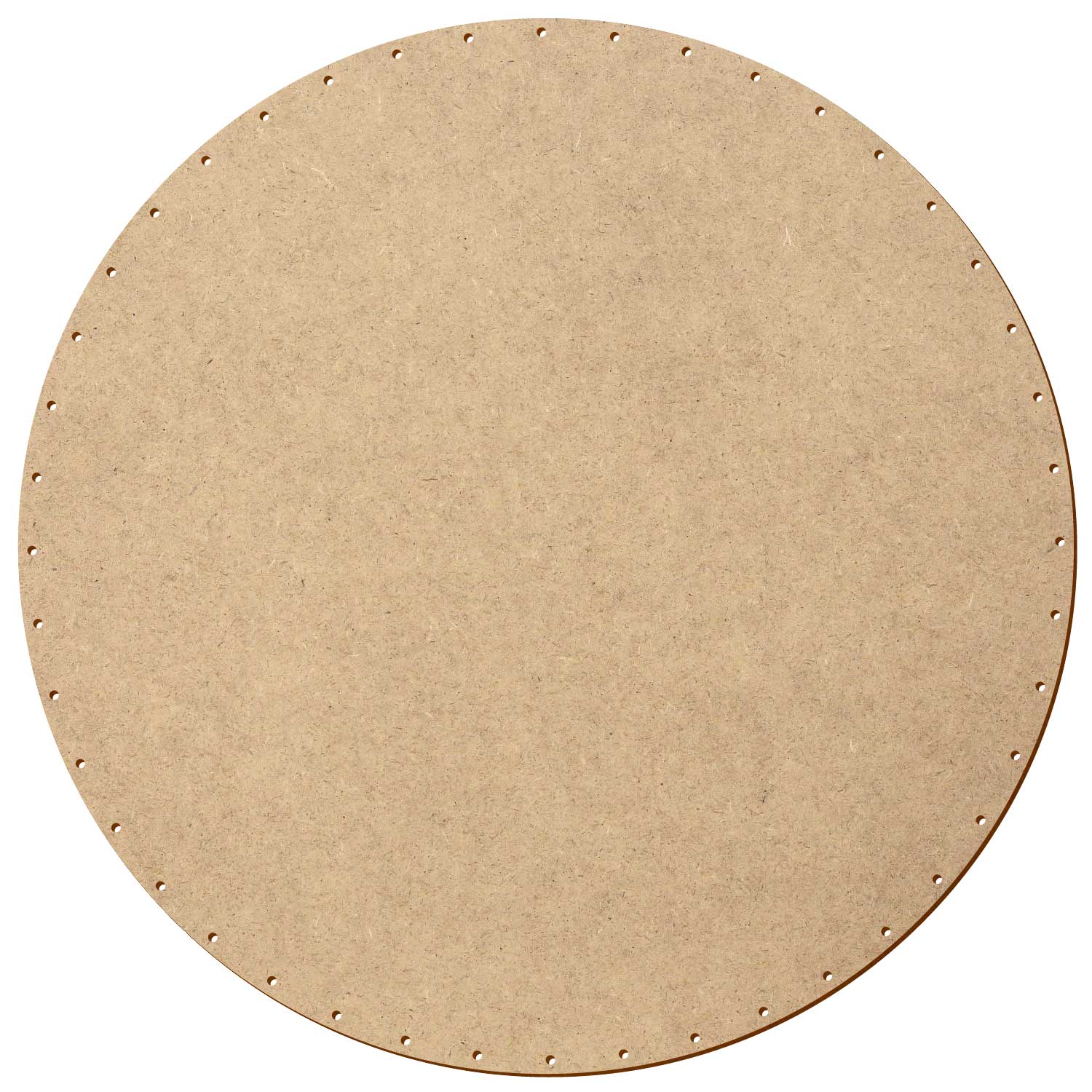 MDF Korbboden rund 35 cm Durchmesser 44 Löcher