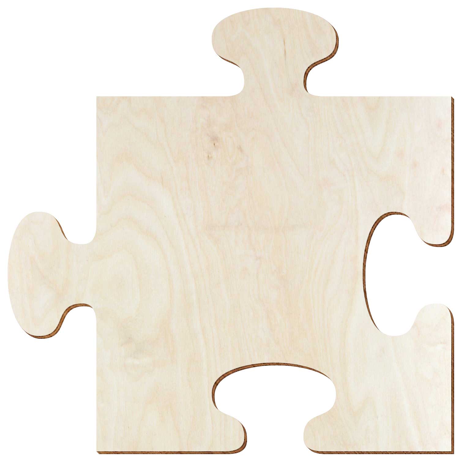 Puzzleteil Natur aus Birkensperrholz