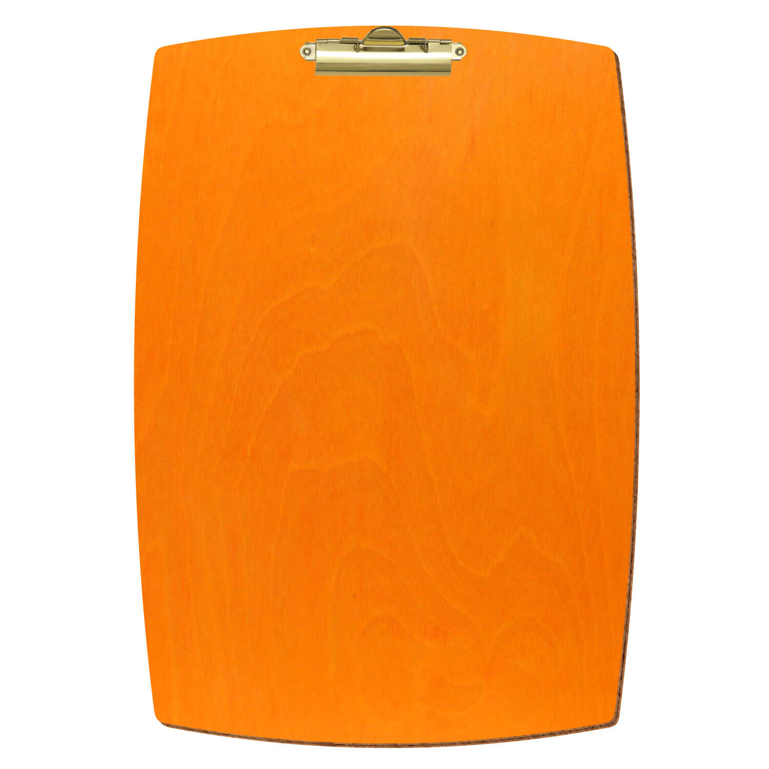 Klemmbrett konvex Orange A3 hochkant Zahnklemme gold