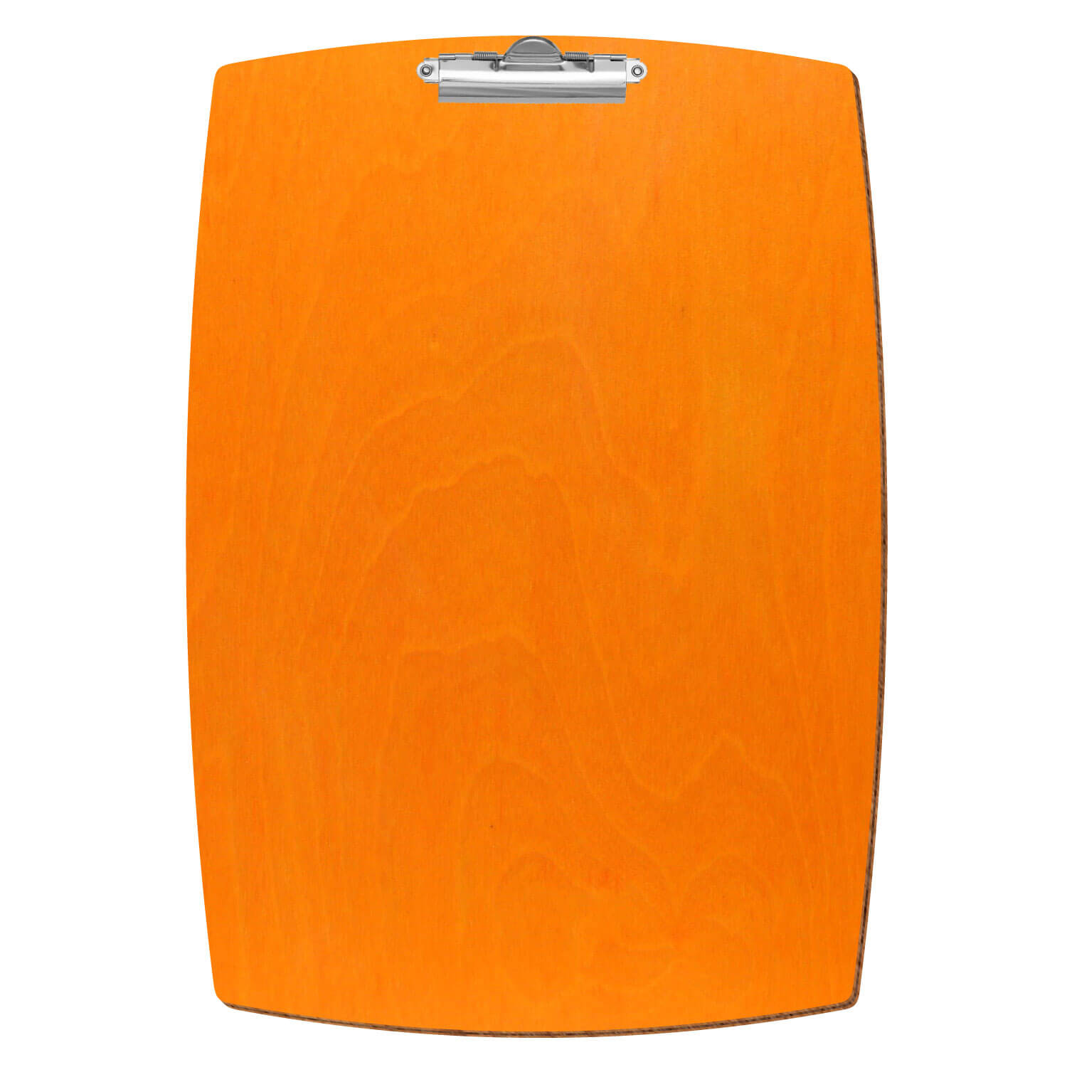 Klemmbrett konvex Orange A3 hochkant Zahnklemme silber