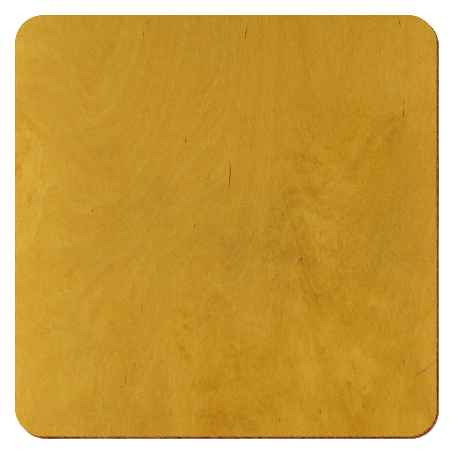 Großansicht Holzquadrat in der Farbe Eiche hell