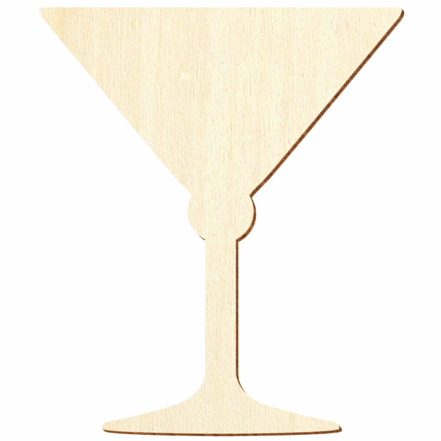 Cocktailglas Holz Zuschnitt 5-50cm
