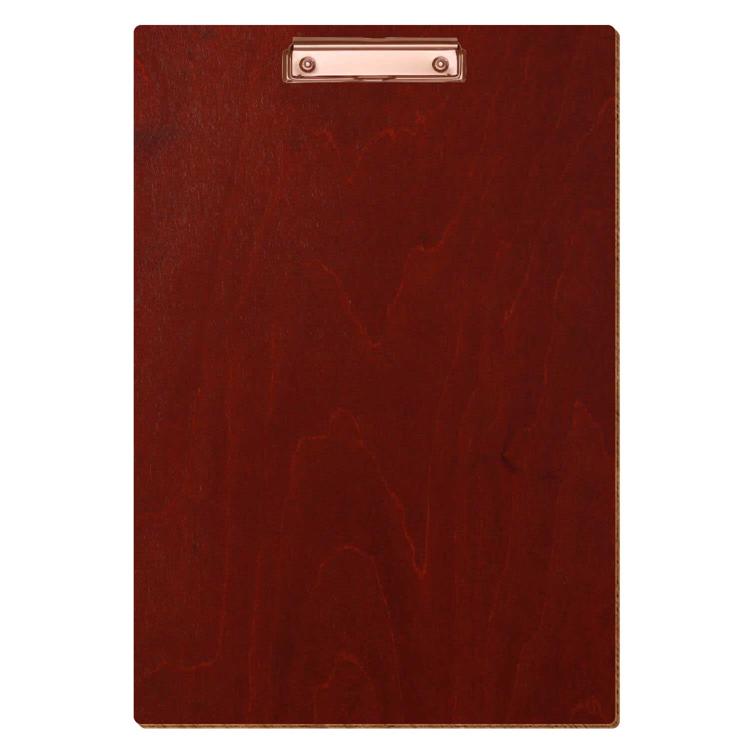 Klemmbrett Standardform Kirschbaum A3 hochkant Bügelklemme roségold