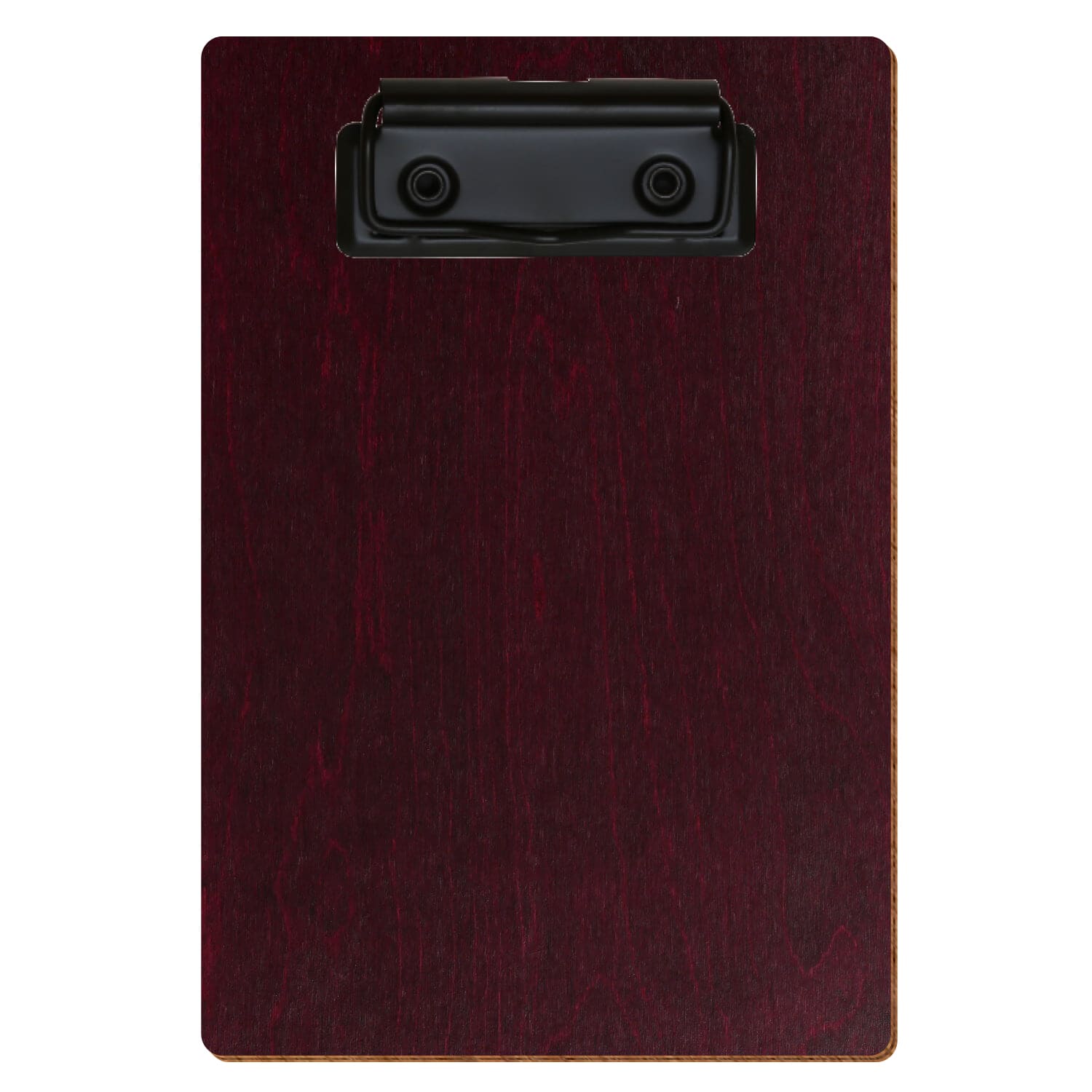 Klemmbrett Standardform Violett A6 hochkant Bügelklemme schwarz