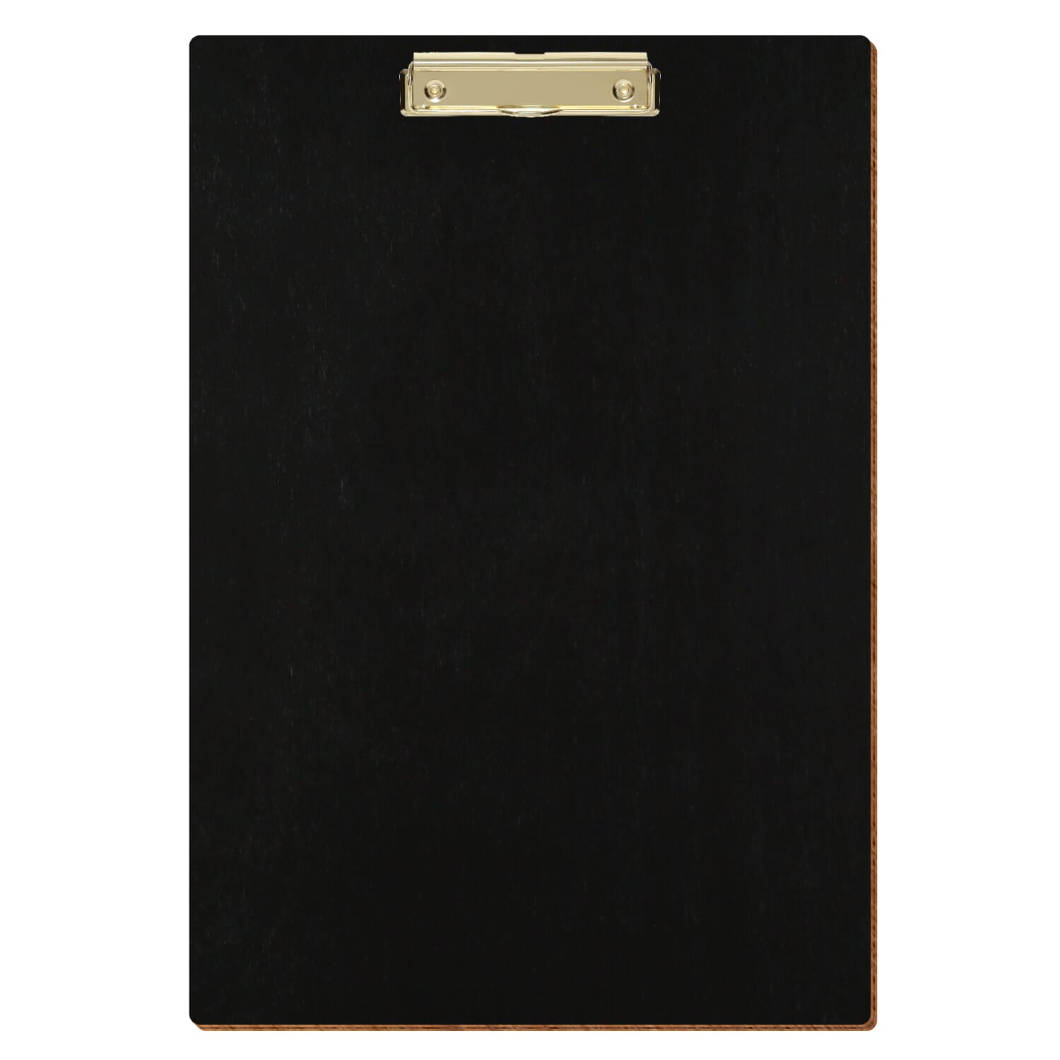 Klemmbrett Standardform Schwarz A3 hochkant Bügelklemme gold