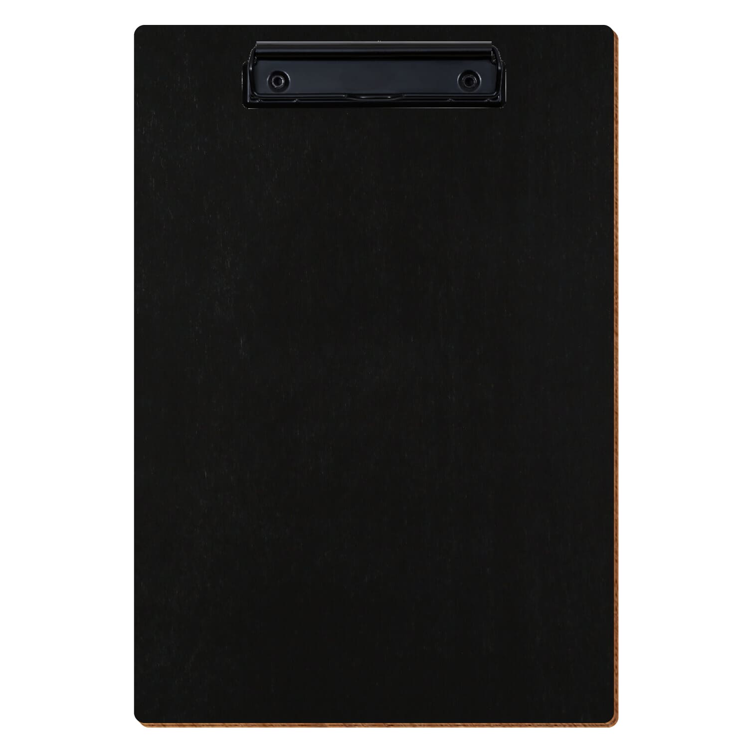 Klemmbrett Standardform Schwarz A4 hochkant Bügelklemme schwarz