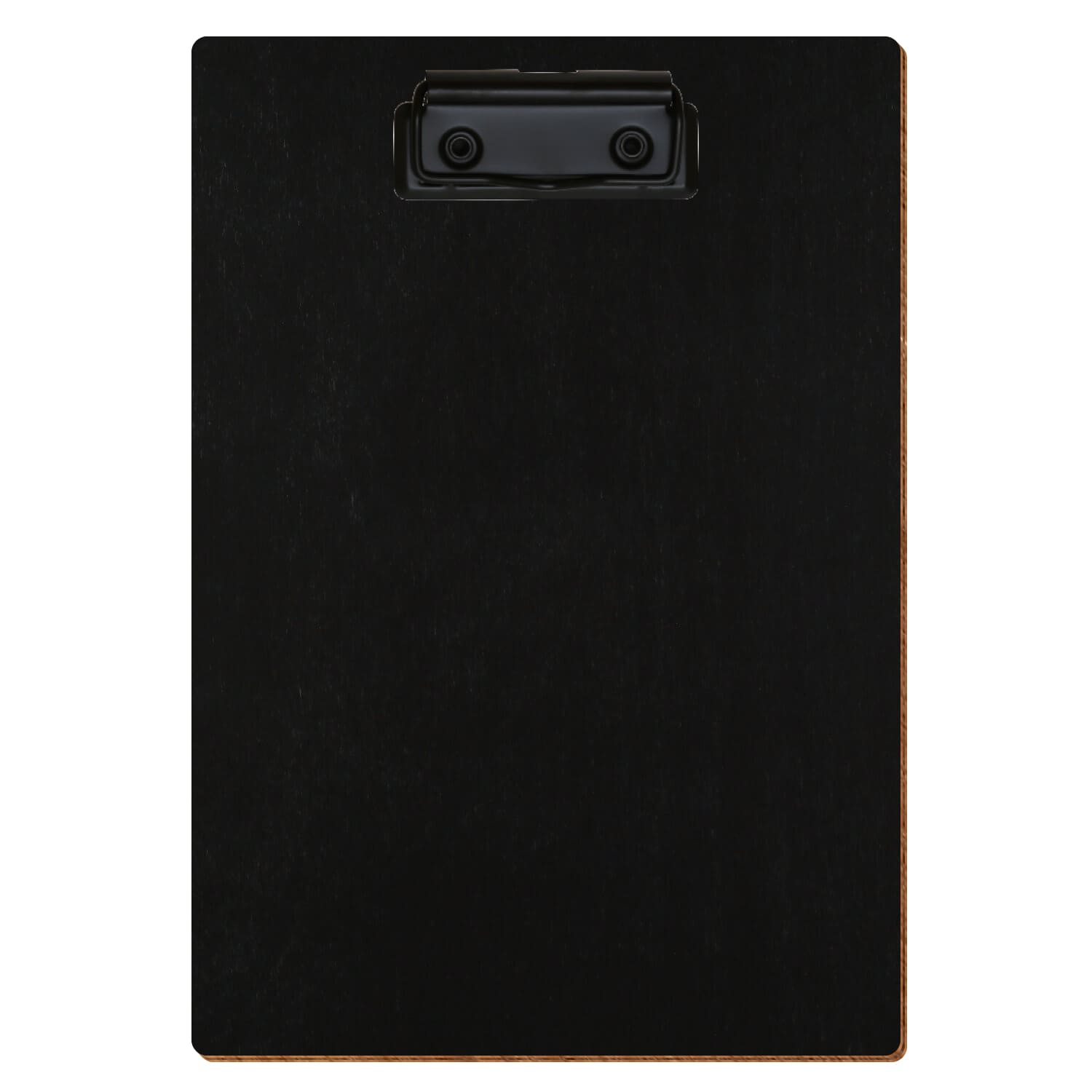 Klemmbrett Standardform Schwarz A5 hochkant Bügelklemme schwarz