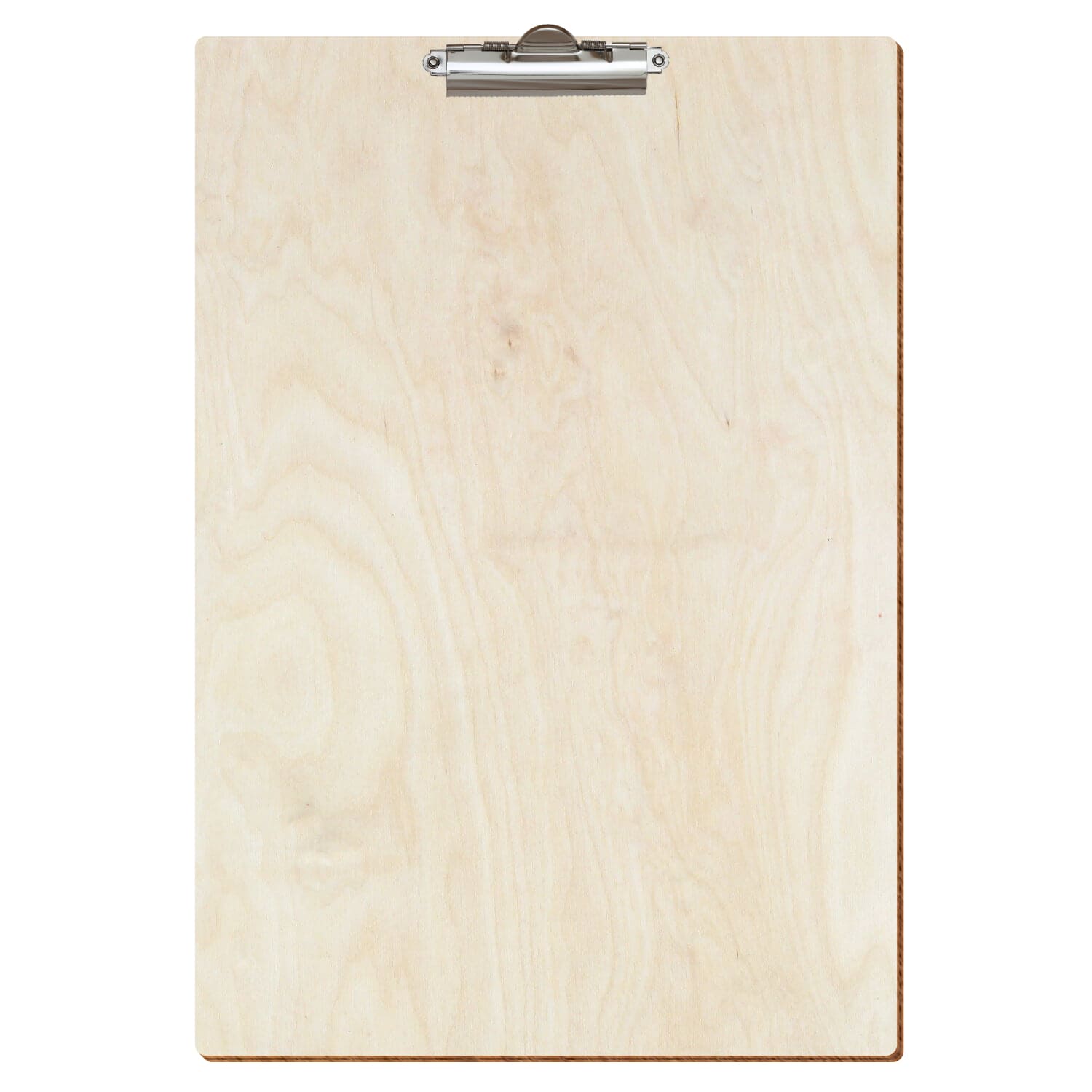 Klemmbrett Standardform Birke natur A3 hochkant Zahnklemme silber
