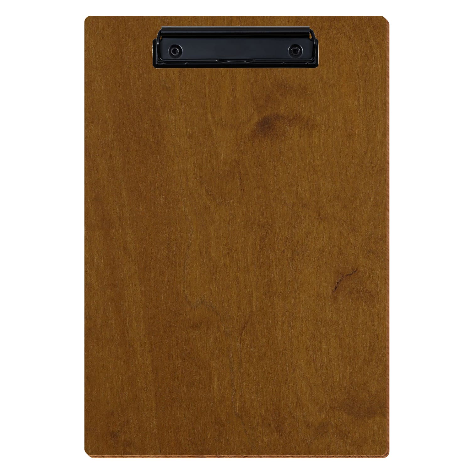Klemmbrett Standardform Teak A4 hochkant Bügelklemme schwarz