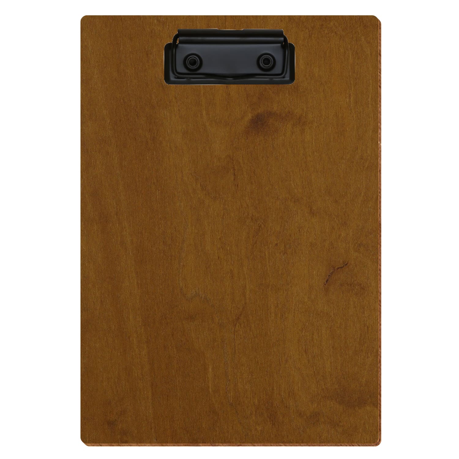 Klemmbrett Standardform Teak A5 hochkant Bügelklemme schwarz
