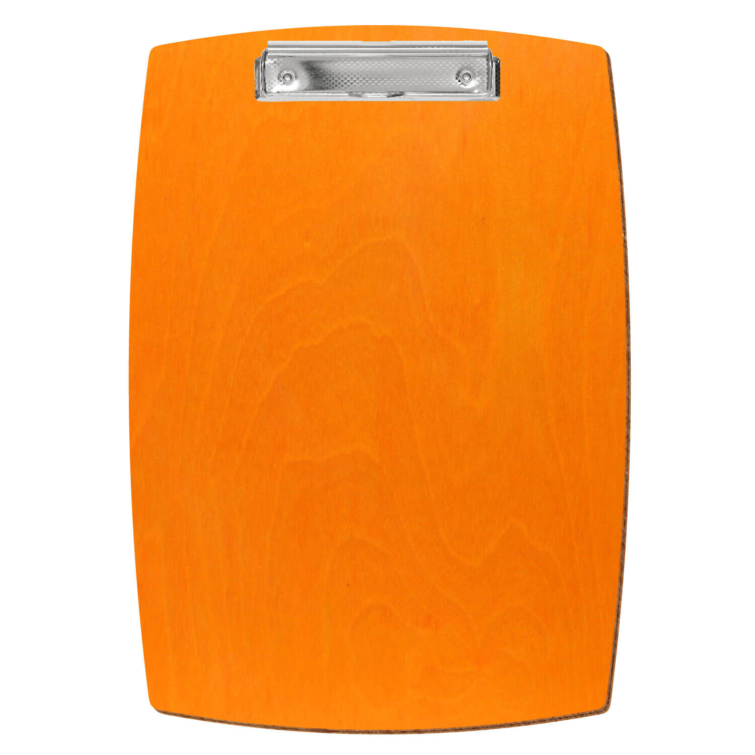 Klemmbrett konvex Orange A4 hochkant Bügelklemme silber carbon