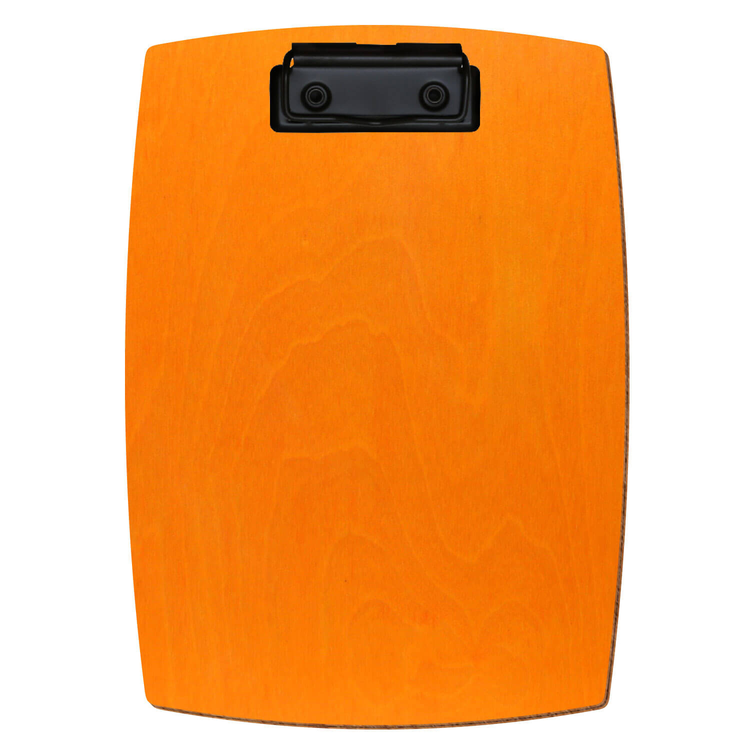 Klemmbrett konvex Orange A5 hochkant Bügelklemme schwarz