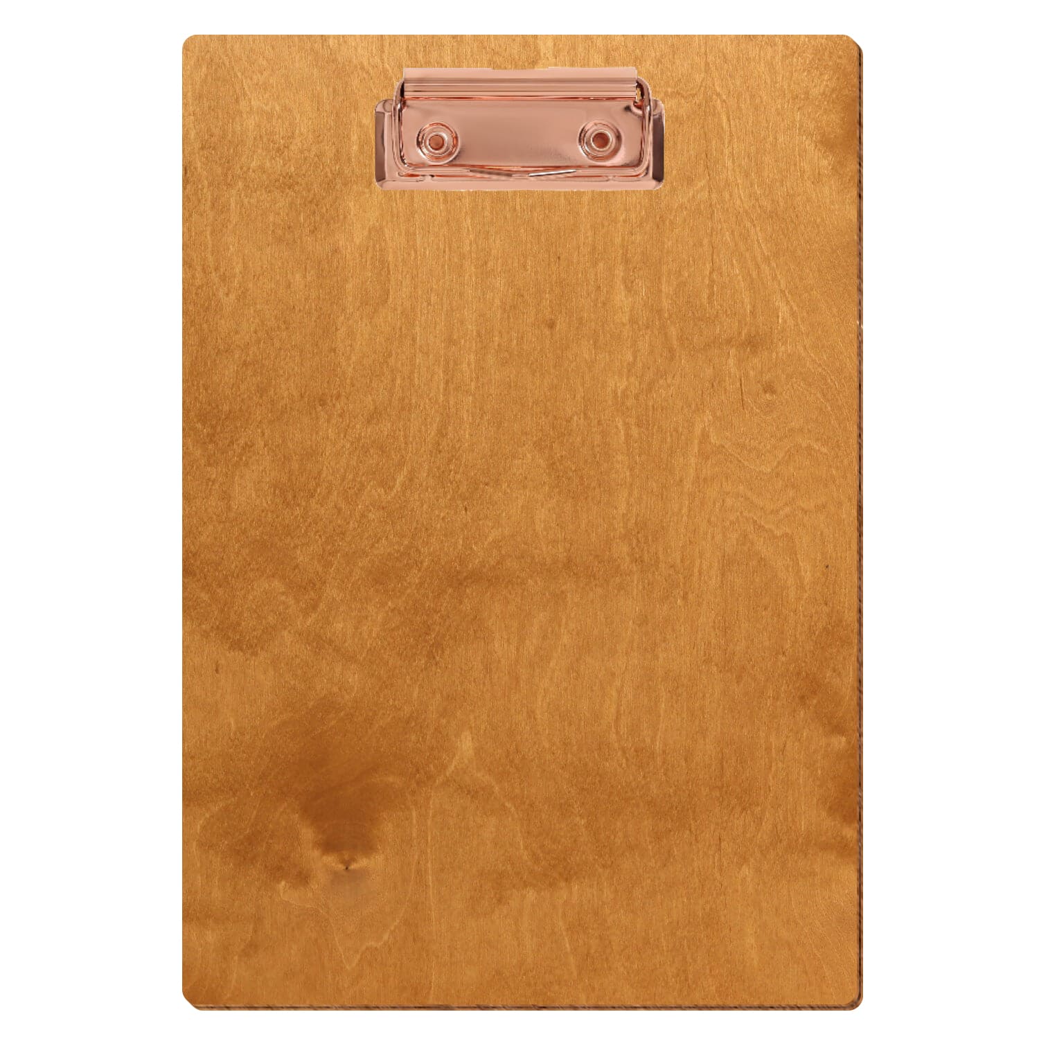 Klemmbrett Standardform Birnbaum A5 hochkant Bügelklemme roségold