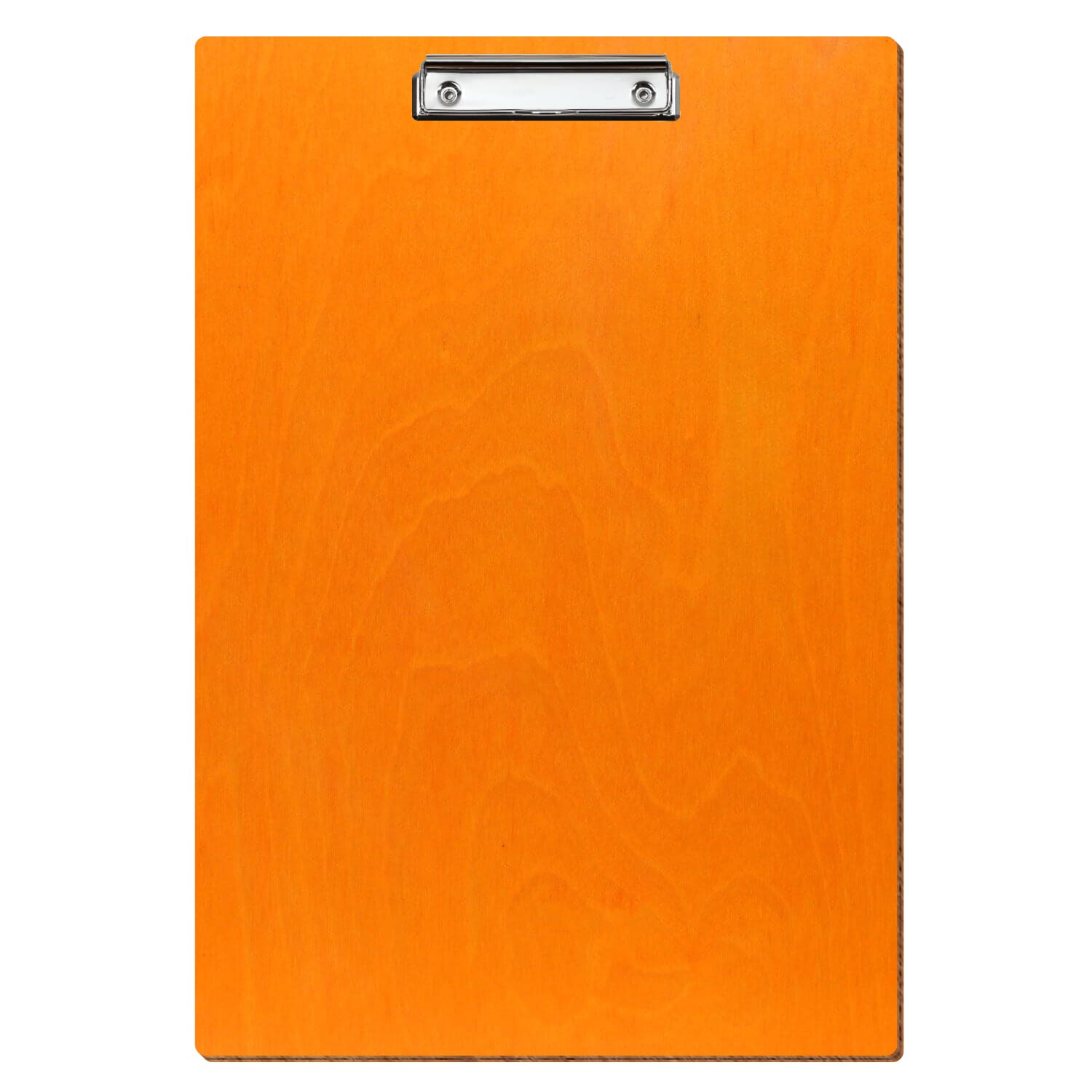 Klemmbrett Standardform Orange A3 hochkant Bügelklemme silber