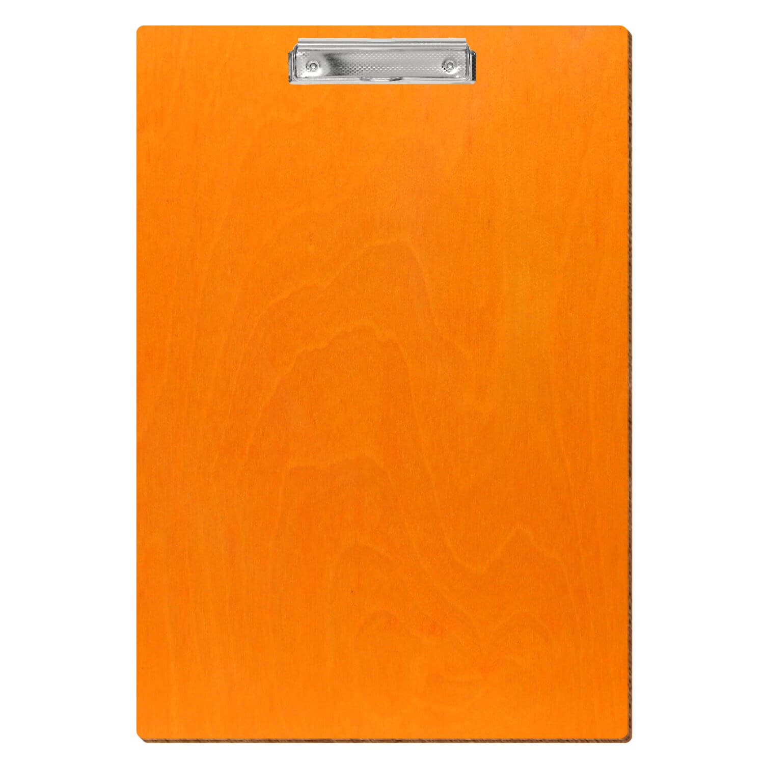Klemmbrett Standardform Orange A3 hochkant Bügelklemme silber carbon