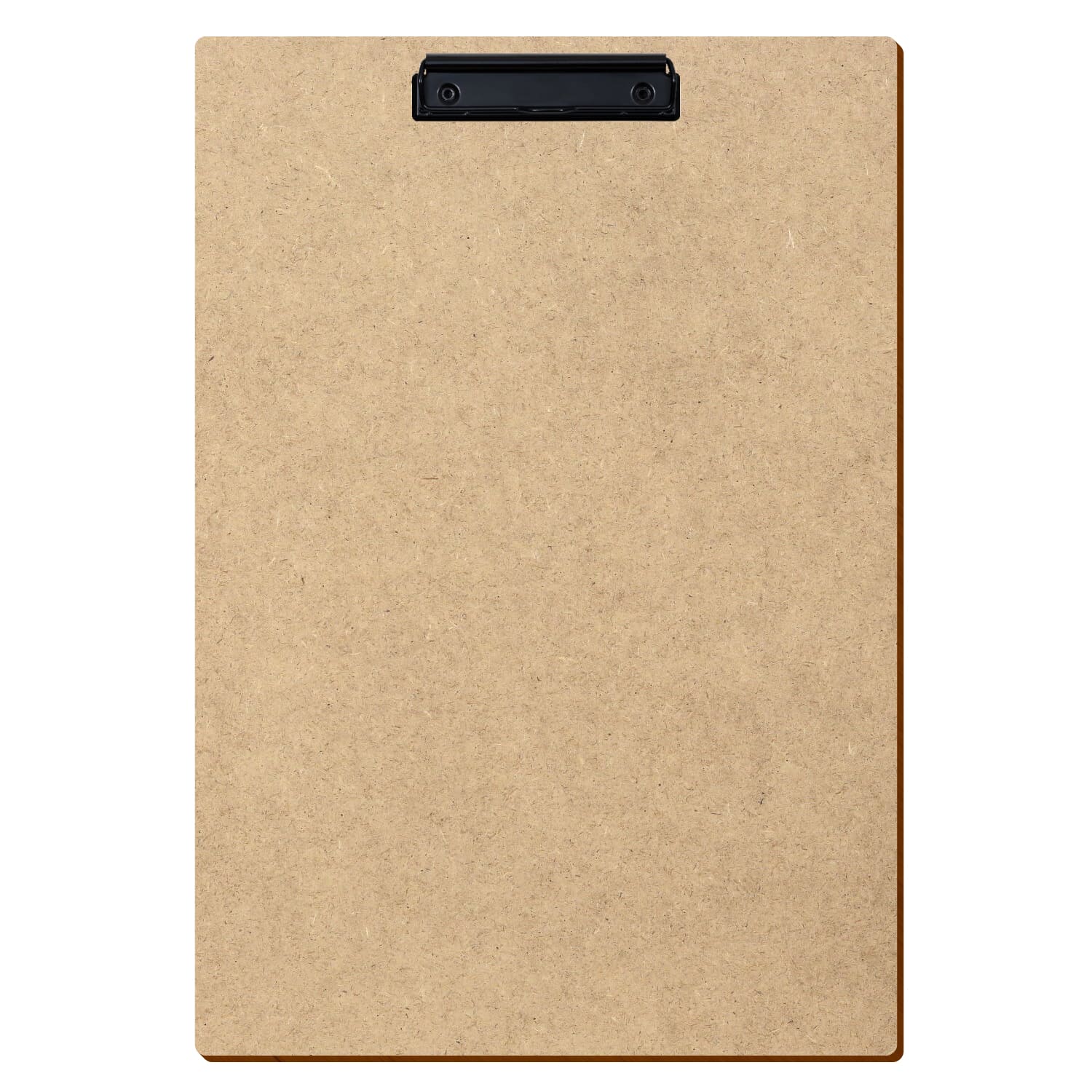 Klemmbrett Standardform HDF A3 hochkant Bügelklemme schwarz