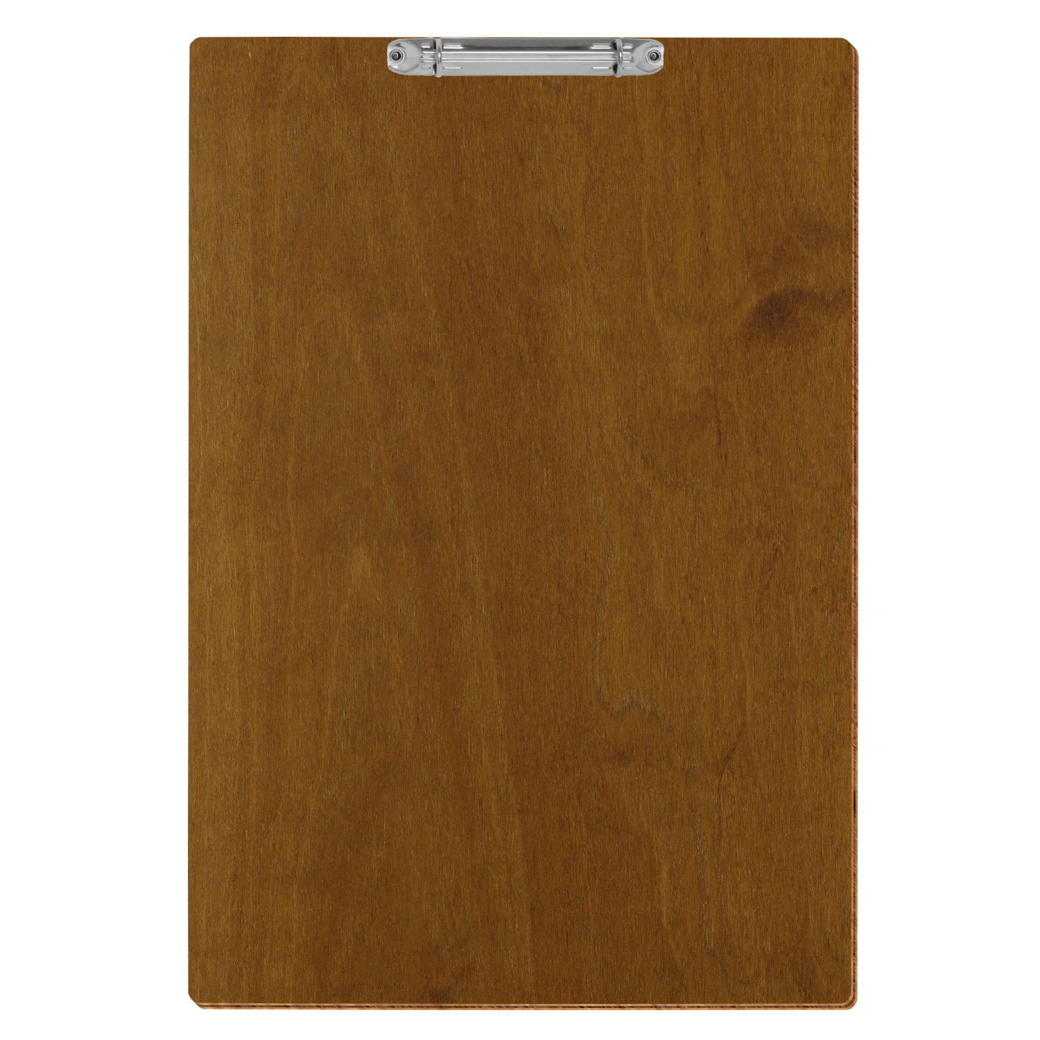 Ringbuchbrett Standardform Teak A3 hochkant Ringbuchmechanik silber