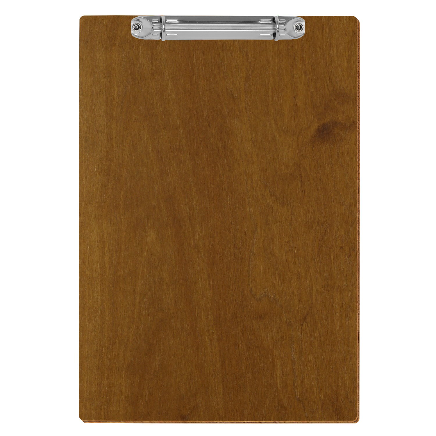 Ringbuchbrett Standardform Teak A4 hochkant Ringbuchmechanik silber