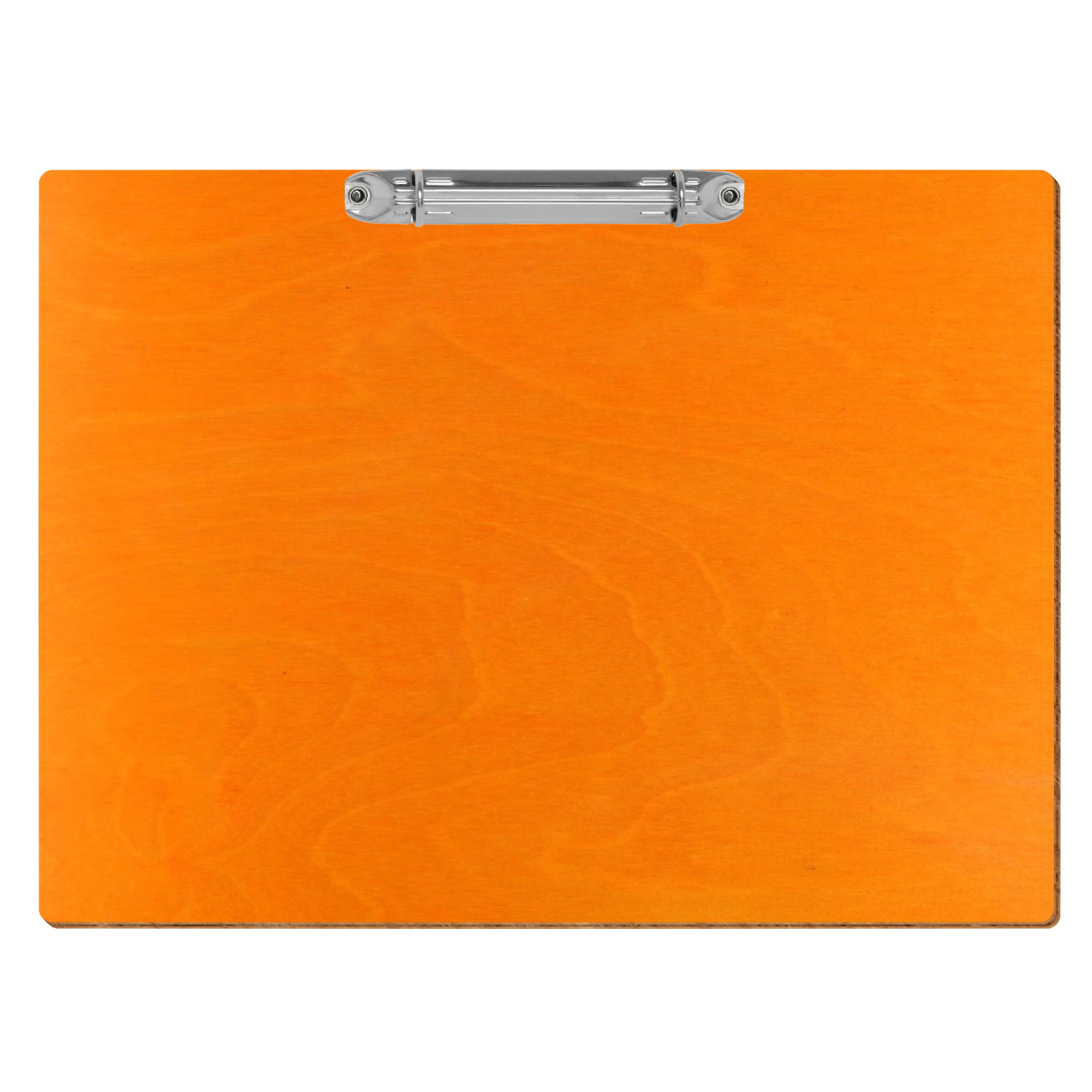 Ringbuchbrett Standardform Orange A4 querkant Ringbuchmechanik silber