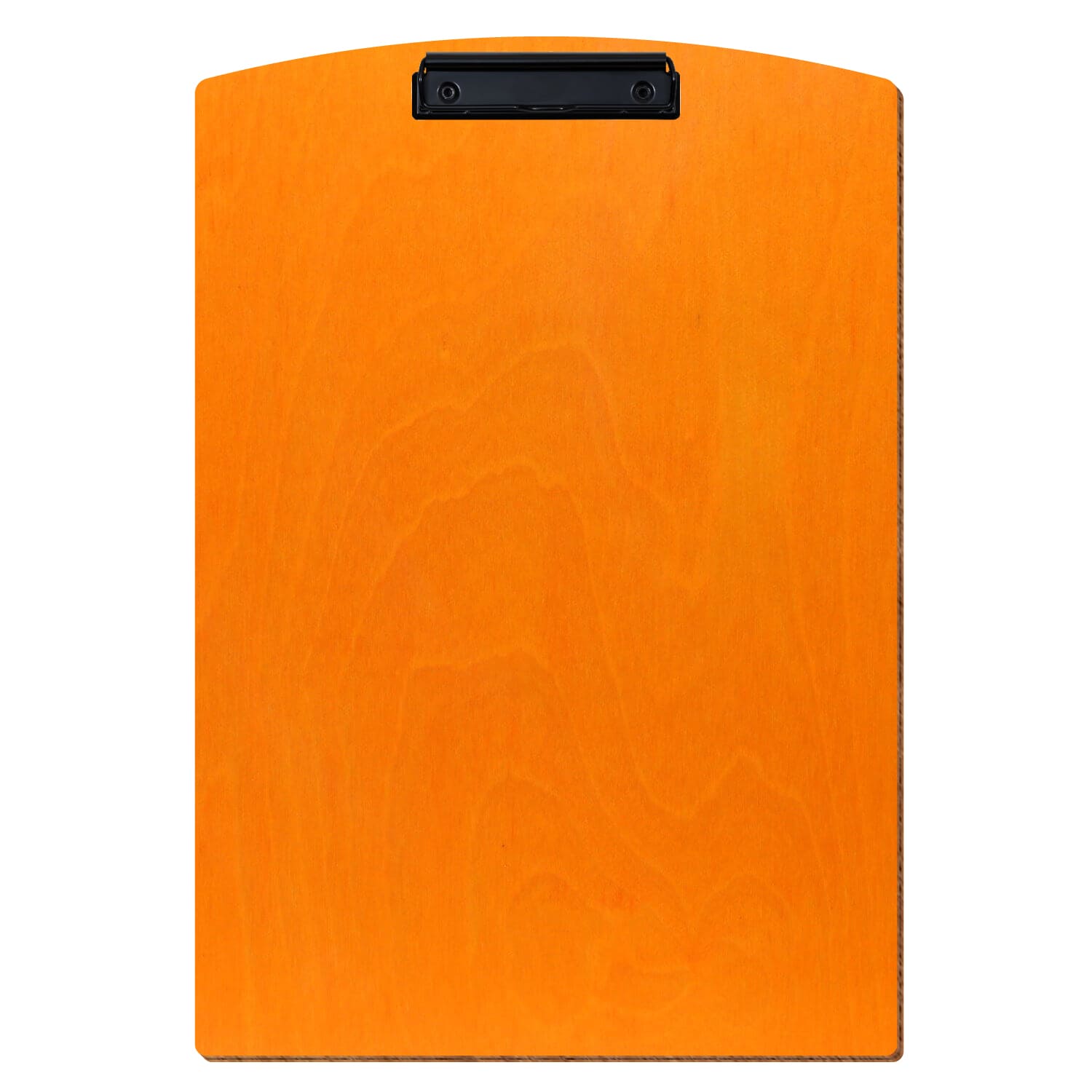 Klemmbrett Segmentform Orange A3 hochkant Bügelklemme schwarz