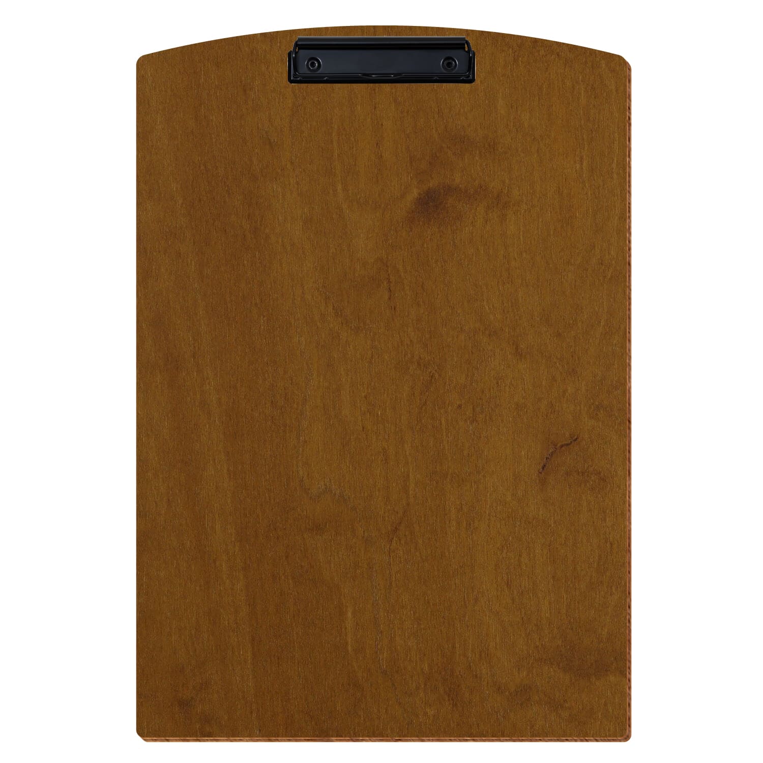Klemmbrett Segmentform Teak A3 hochkant Bügelklemme schwarz