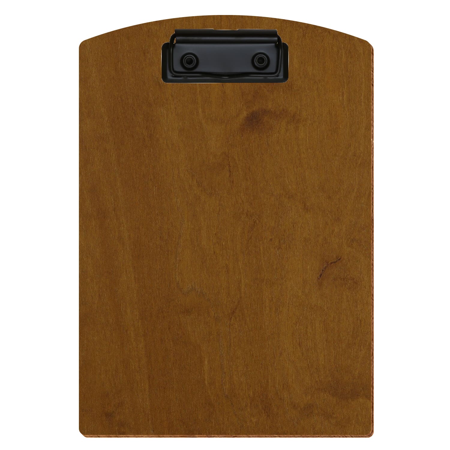 Klemmbrett Segmentform Teak A5 hochkant Bügelklemme schwarz