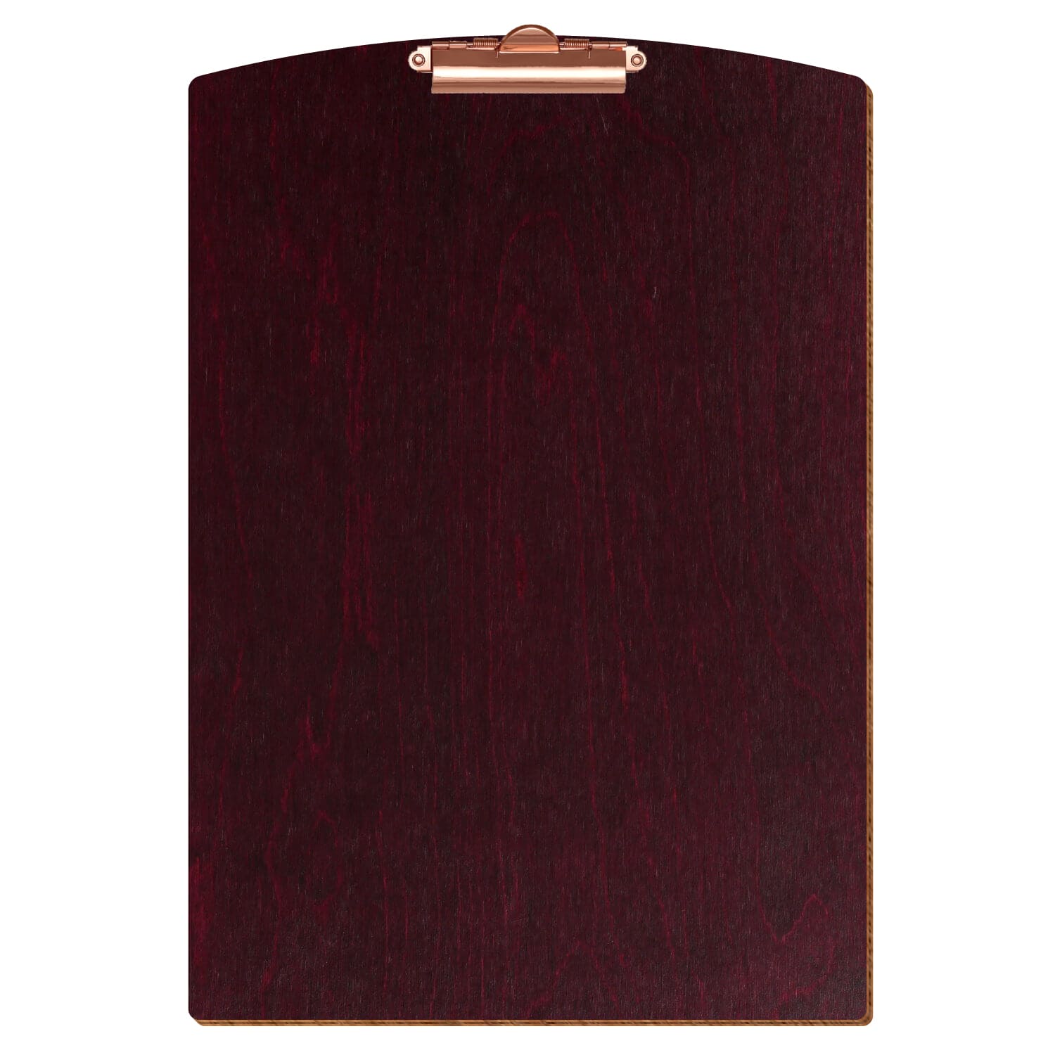Klemmbrett Segmentform Violett A3 hochkant Zahnklemme roségold