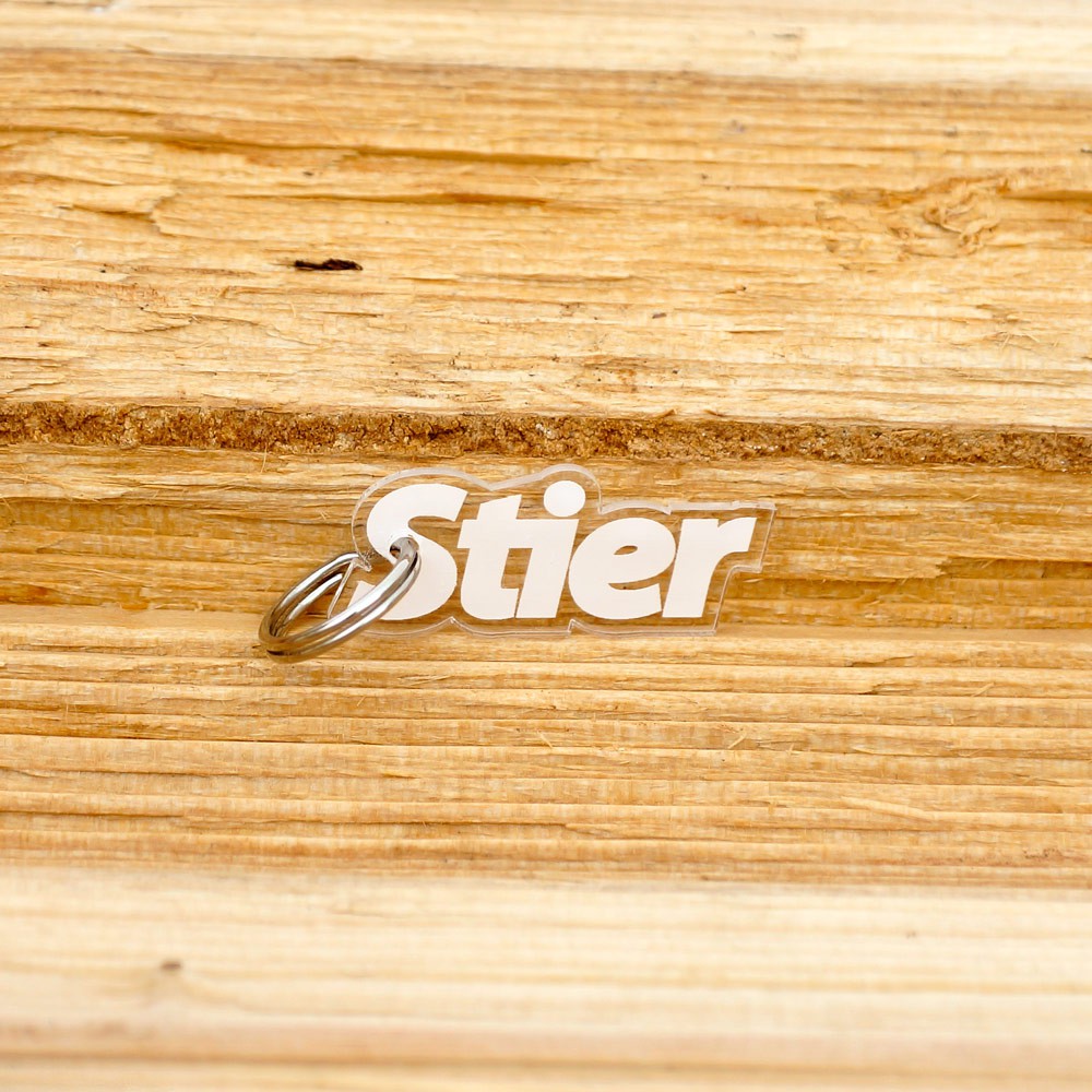 Acrylglas Sternzeichen Text-Anhänger Schlüsselanhänger - Stier
