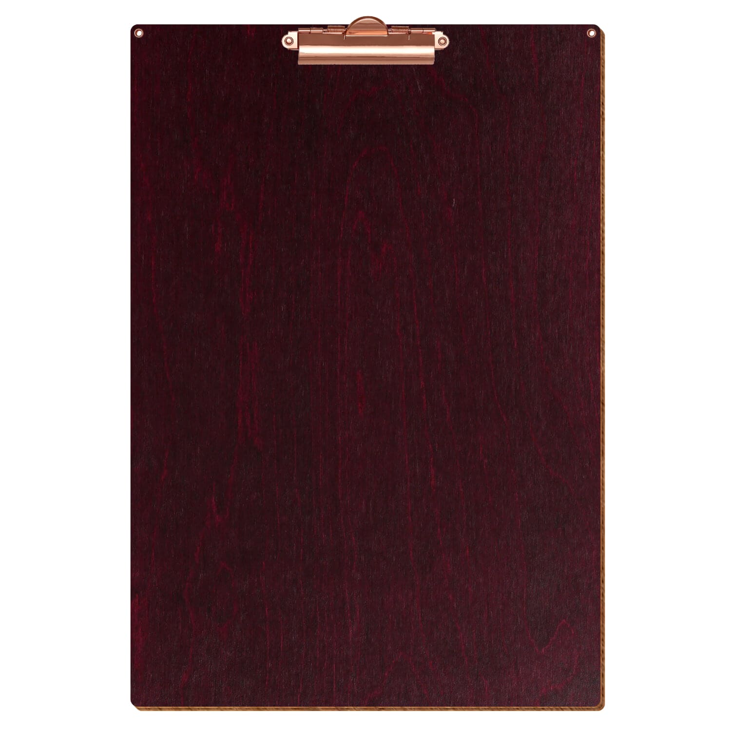 Klemmbrett Standardform Violett mit 2 Ösen A3 hochkant Zahnklemme roségold