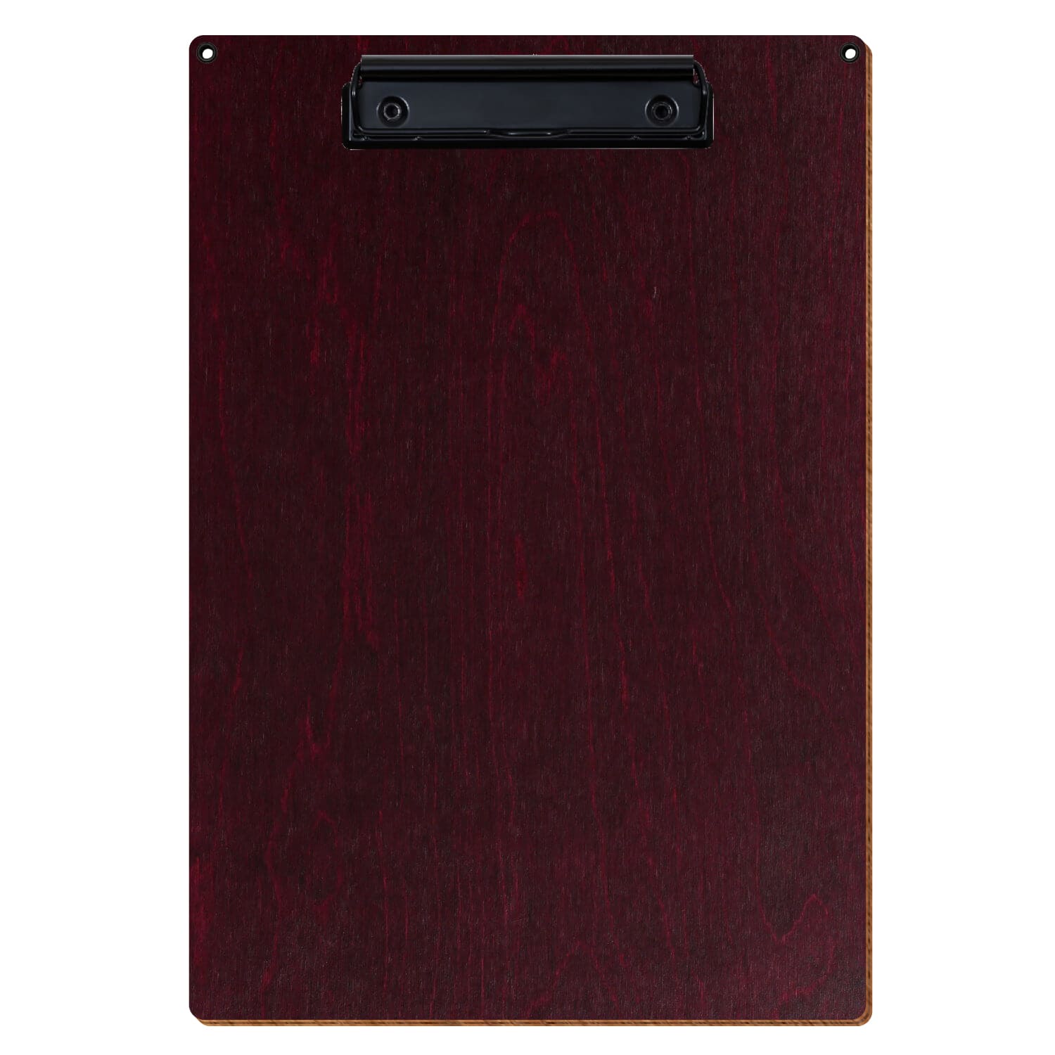 Klemmbrett Standardform Violett mit 2 Ösen A4 hochkant Bügelklemme schwarz