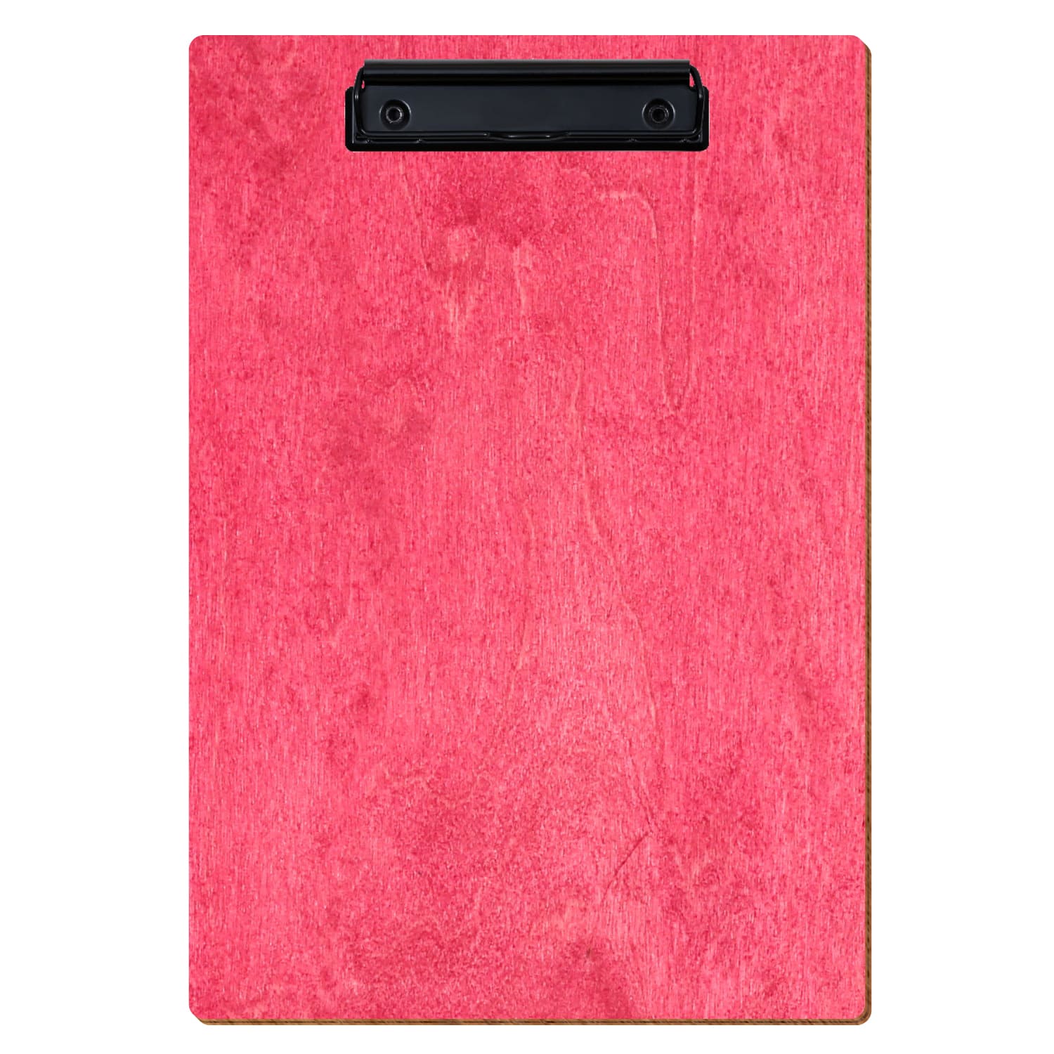 Klemmbrett Standardform Dunkelpink A4 hochkant Bügelklemme schwarz