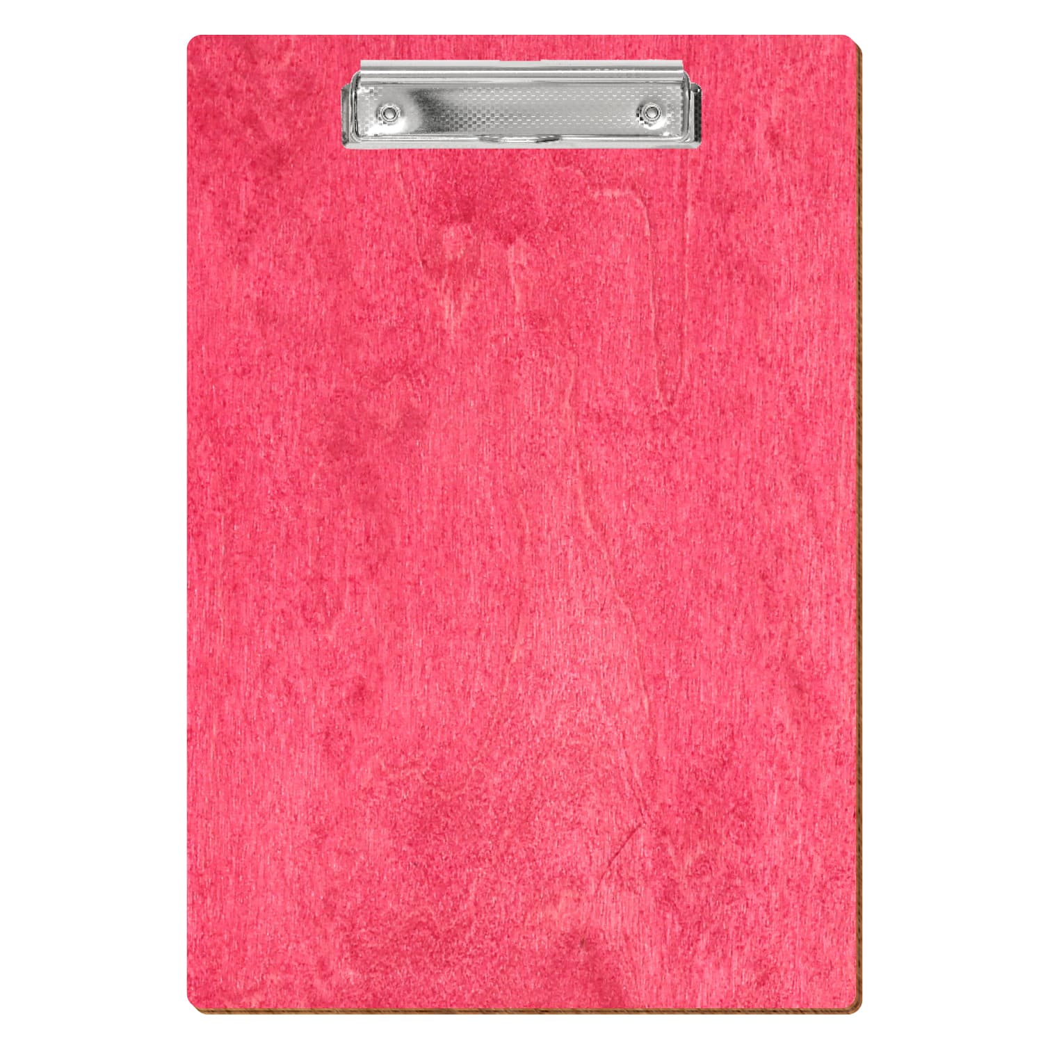 Klemmbrett Standardform Dunkelpink A4 hochkant Bügelklemme silber carbon