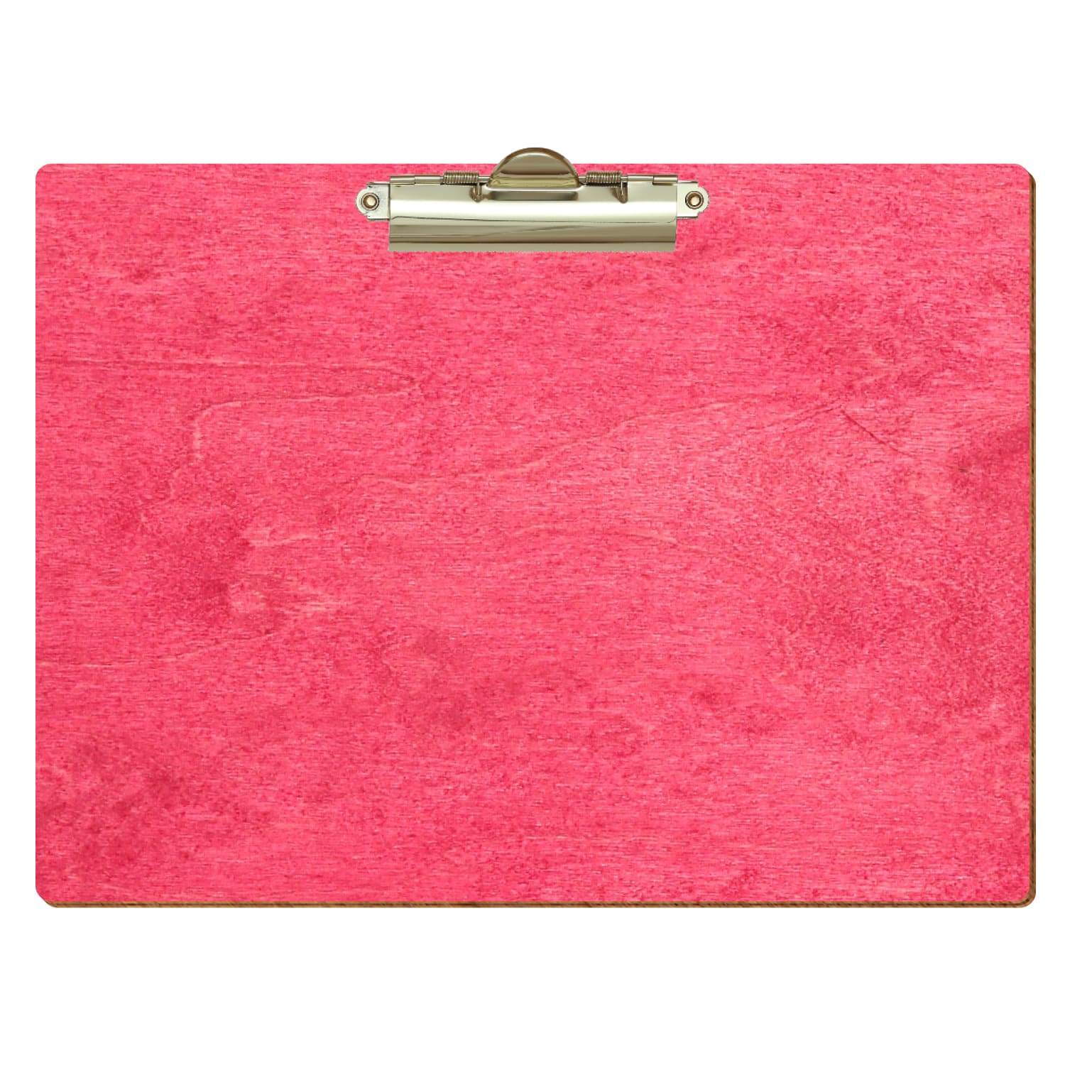 Klemmbrett Standardform Dunkelpink A4 querkant Zahnklemme gold