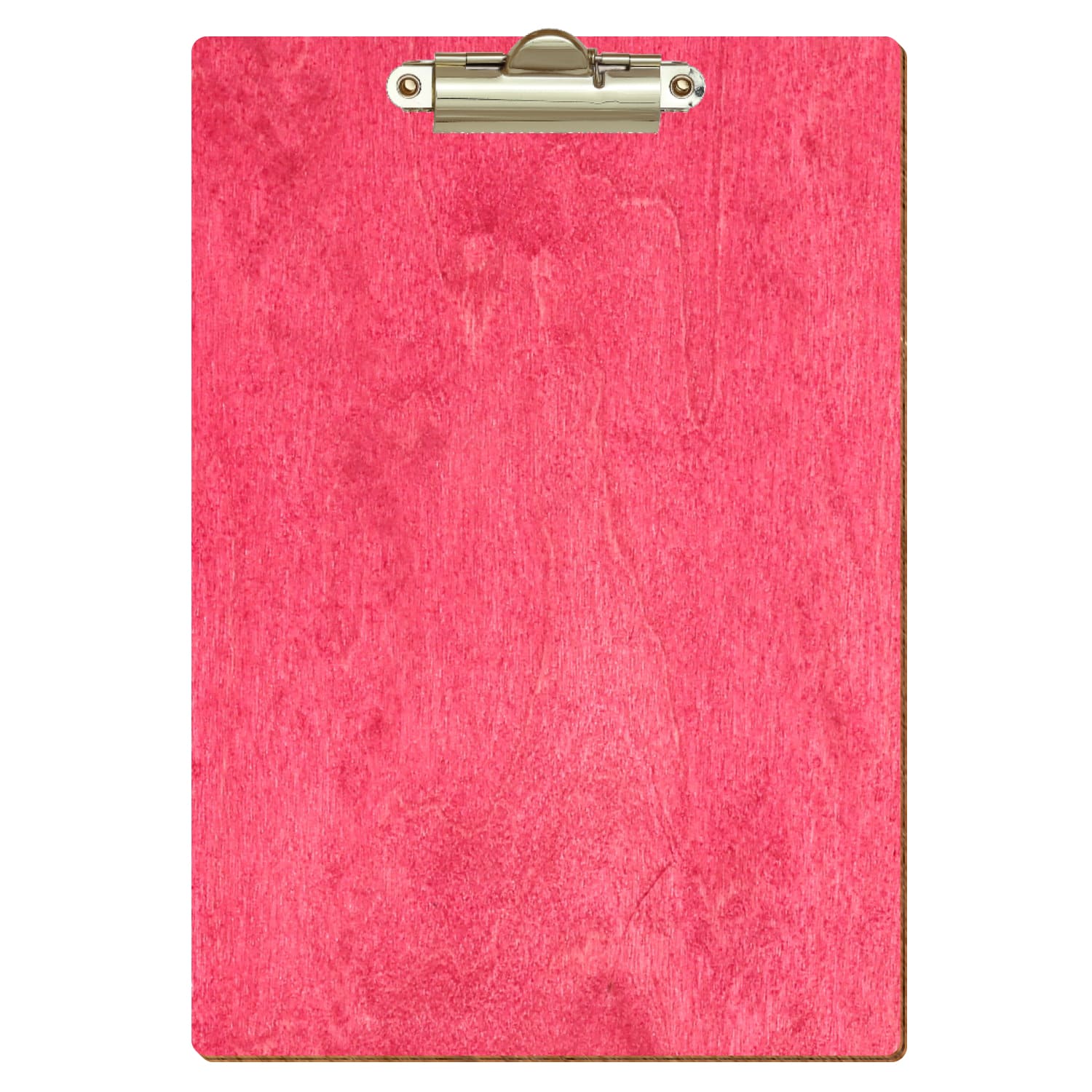 Klemmbrett Standardform Dunkelpink A5 hochkant Zahnklemme gold
