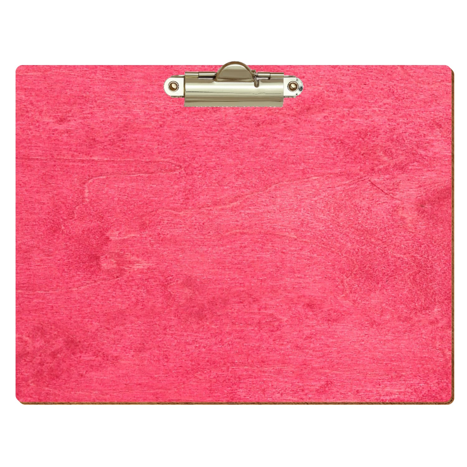Klemmbrett Standardform Dunkelpink A5 querkant Zahnklemme gold
